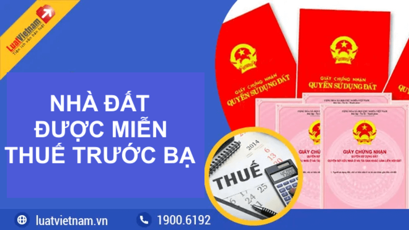 19 trường hợp nhà đất được miễn thuế trước bạ theo Nghị định 10/2022