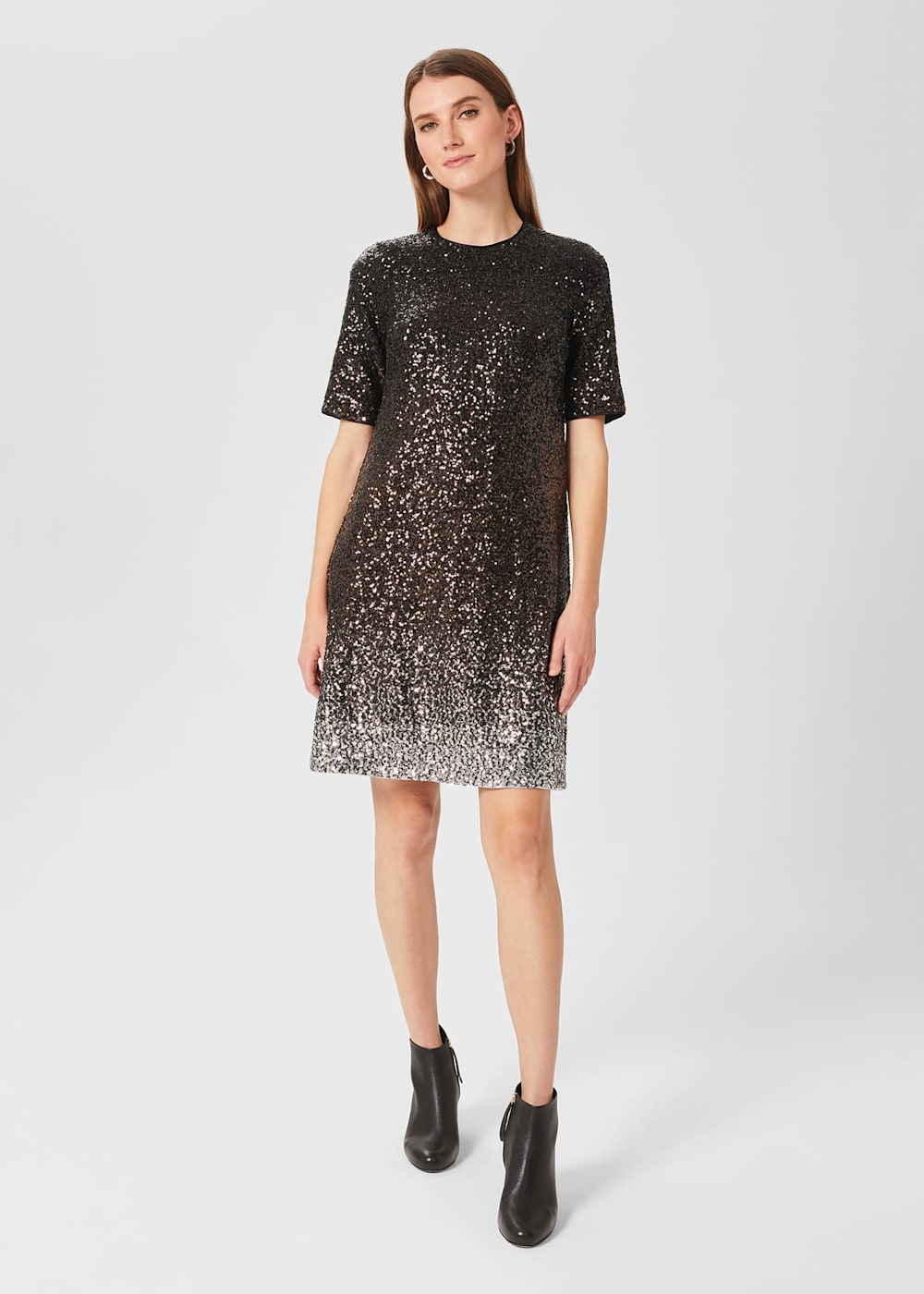 Hobbs sequin dress top