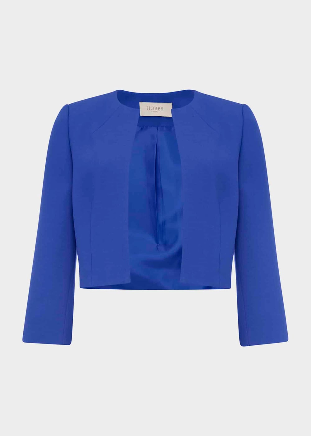 Cobalt blue bolero jacket hot sale