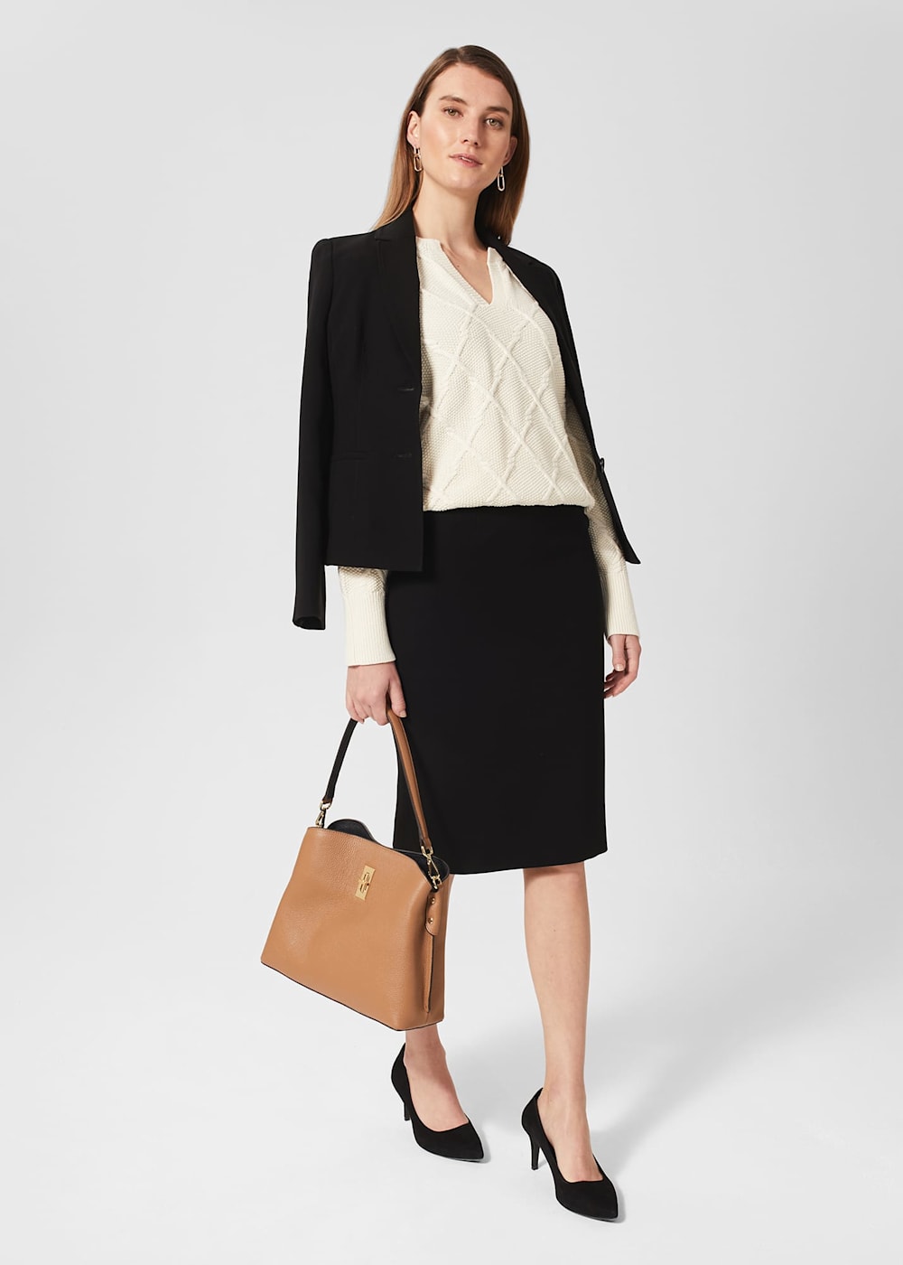 Mel Skirt Suit Outfit
