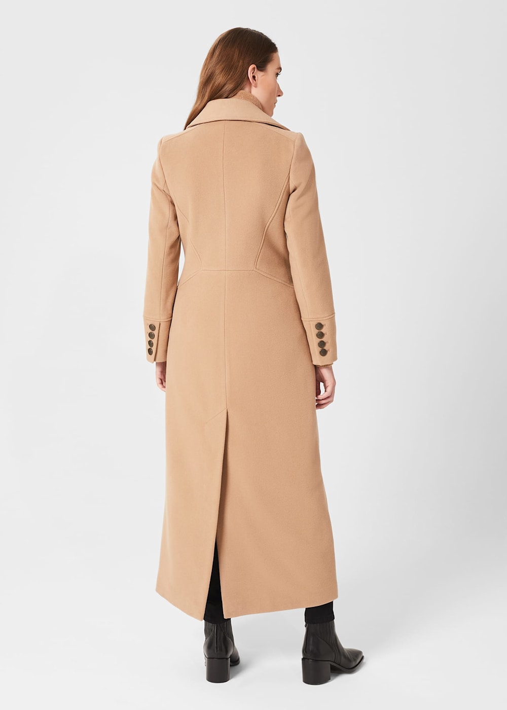 Brenna Wool Blend Maxi Coat Hobbs UK