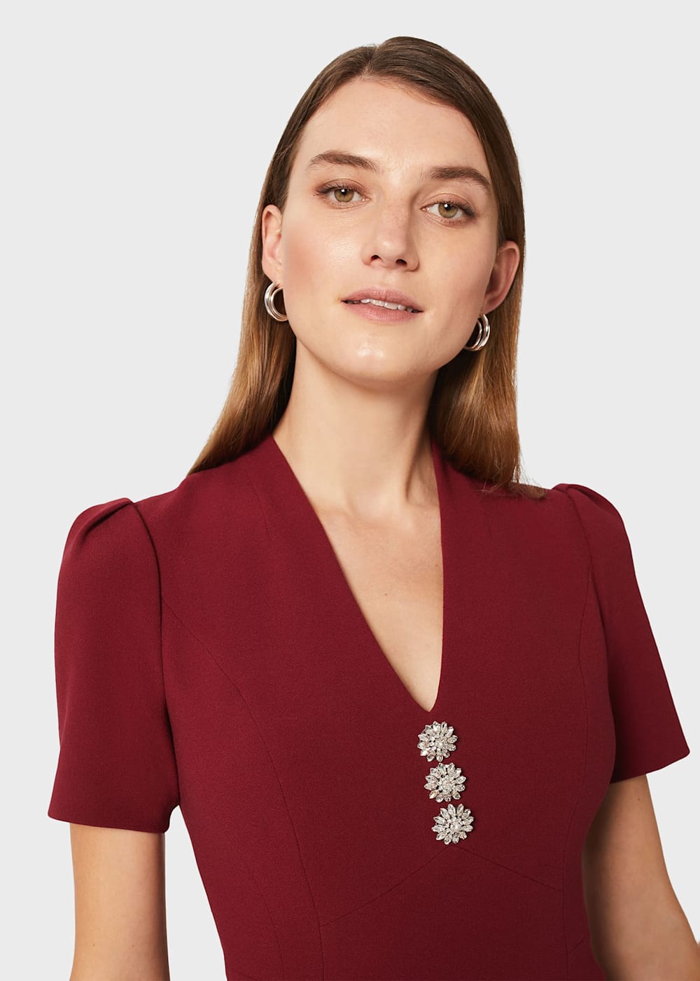 Isla Shift Dress Hobbs UK