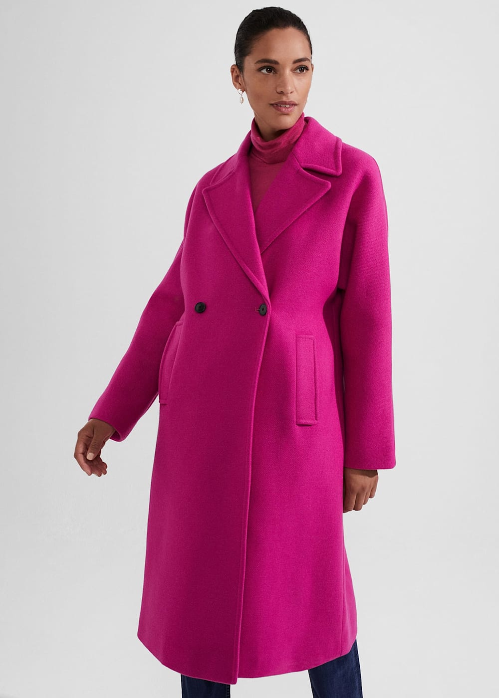 Carine Wool Coat Hobbs UK