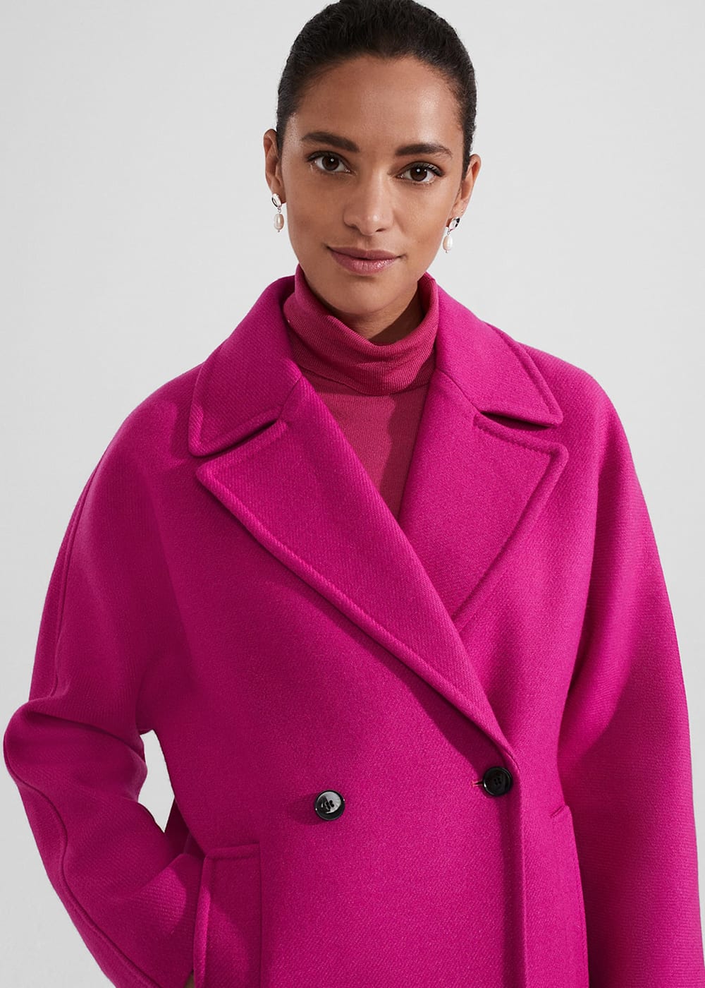 Carine Wool Coat Hobbs UK