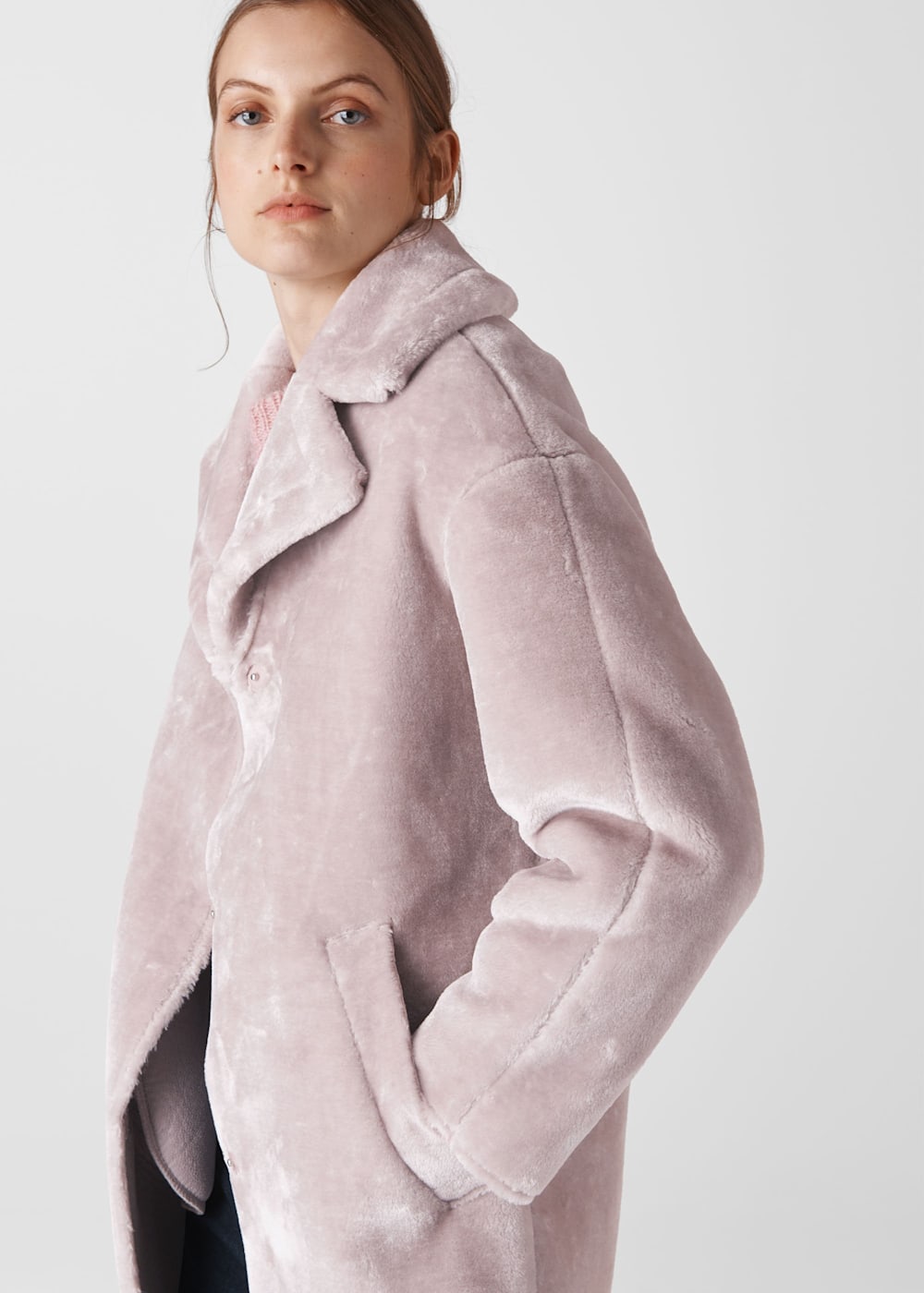 Cocoon fur coat online