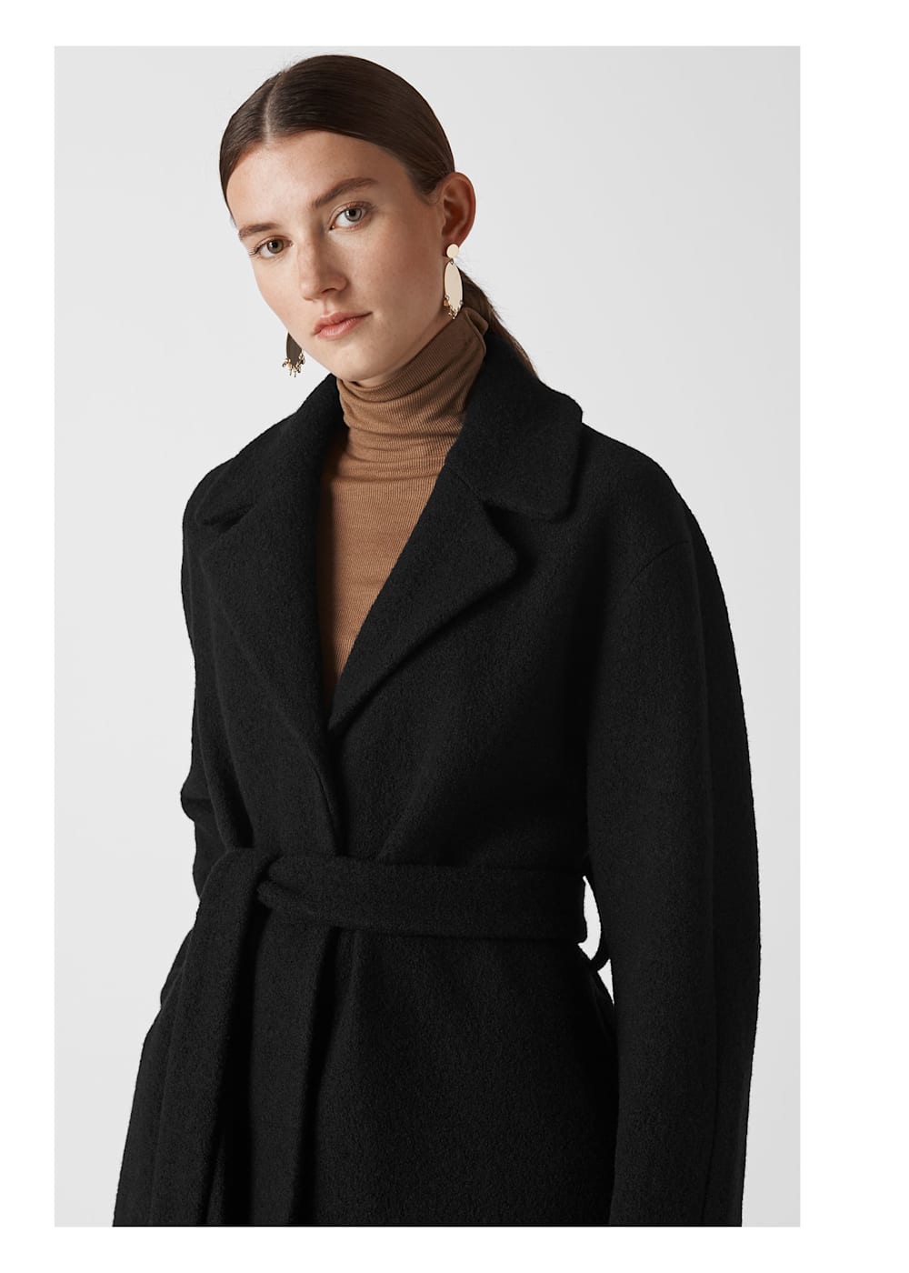 Whistles black coat online