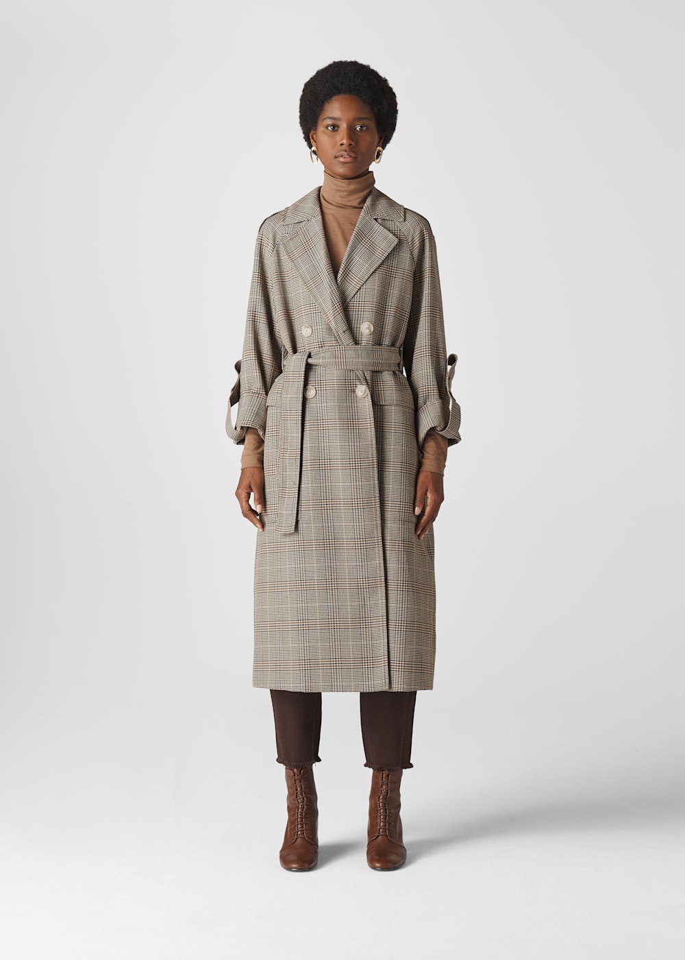 Check overcoat best sale