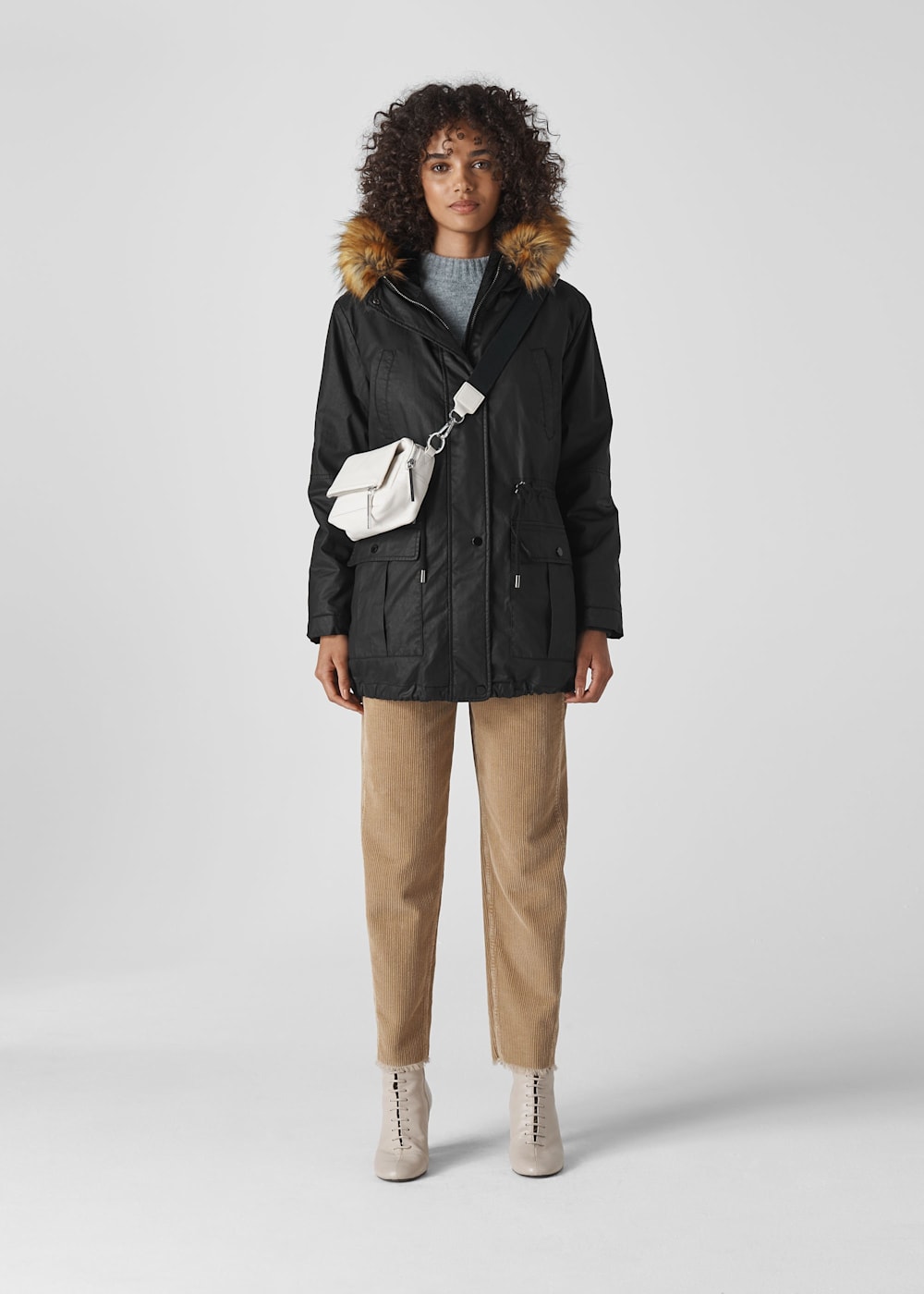 Whistles waxy parka sale