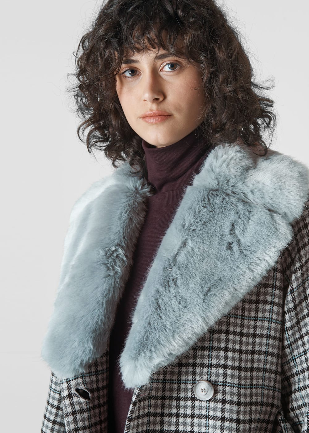 Fur Collar Coat