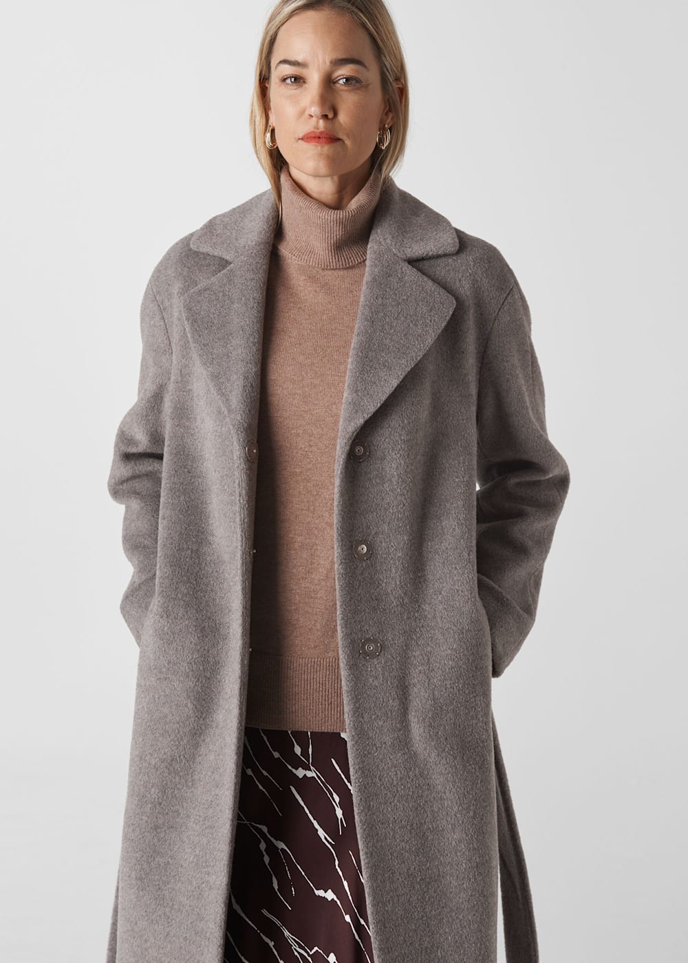 Whistles belted coat online