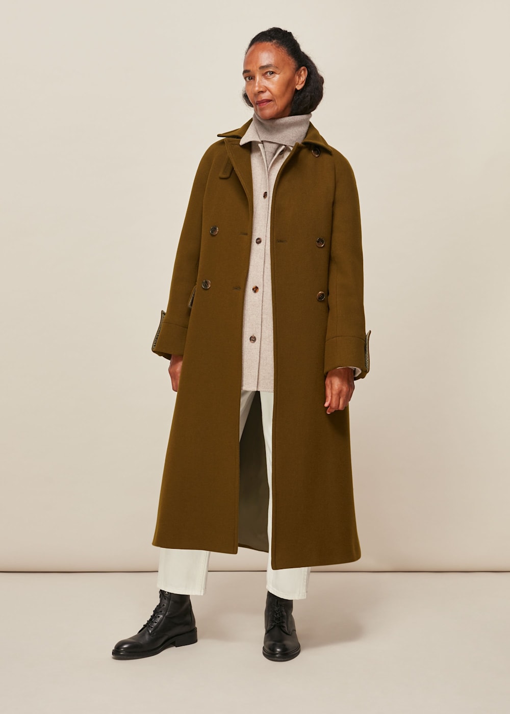 Whistles belted coat deals