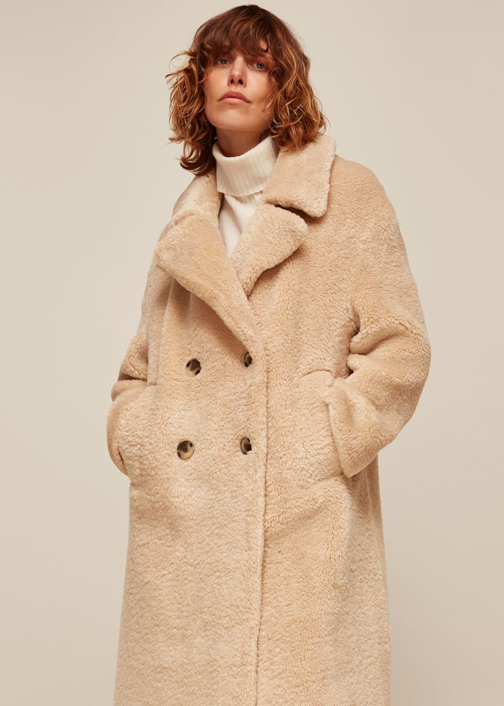 Whistles pea coat online