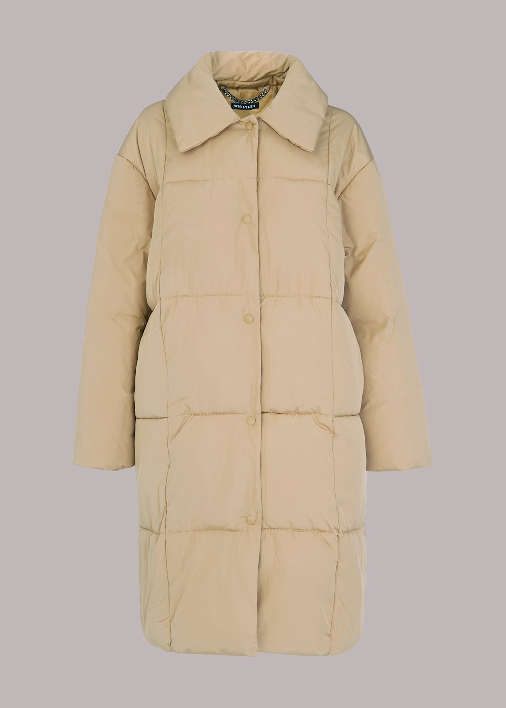 Camel Wren Puffer Coat WHISTLES Whistles UK