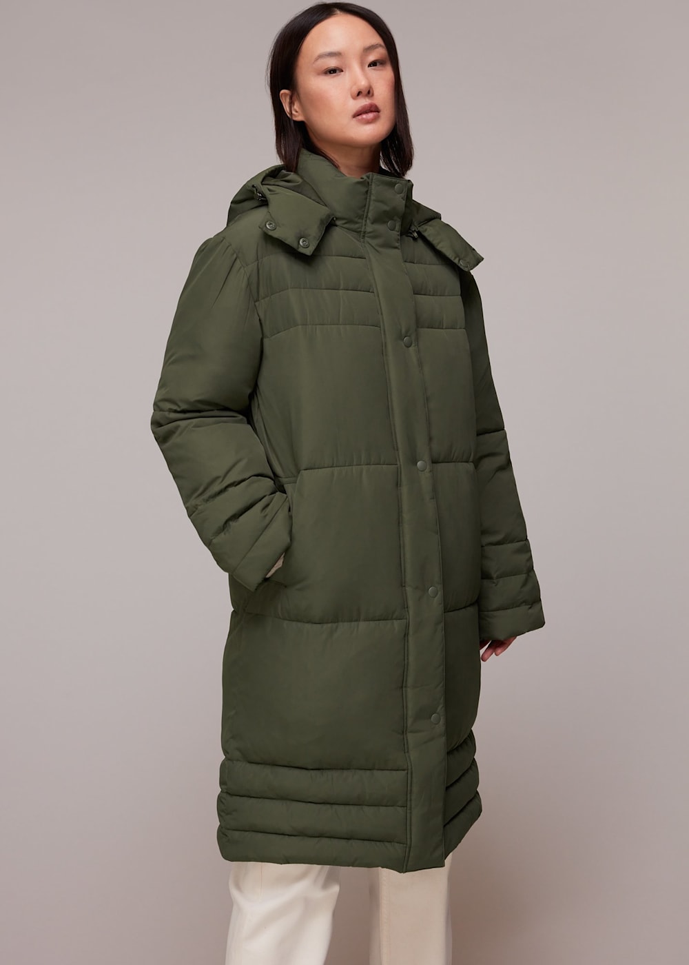 Whistles padded coat online