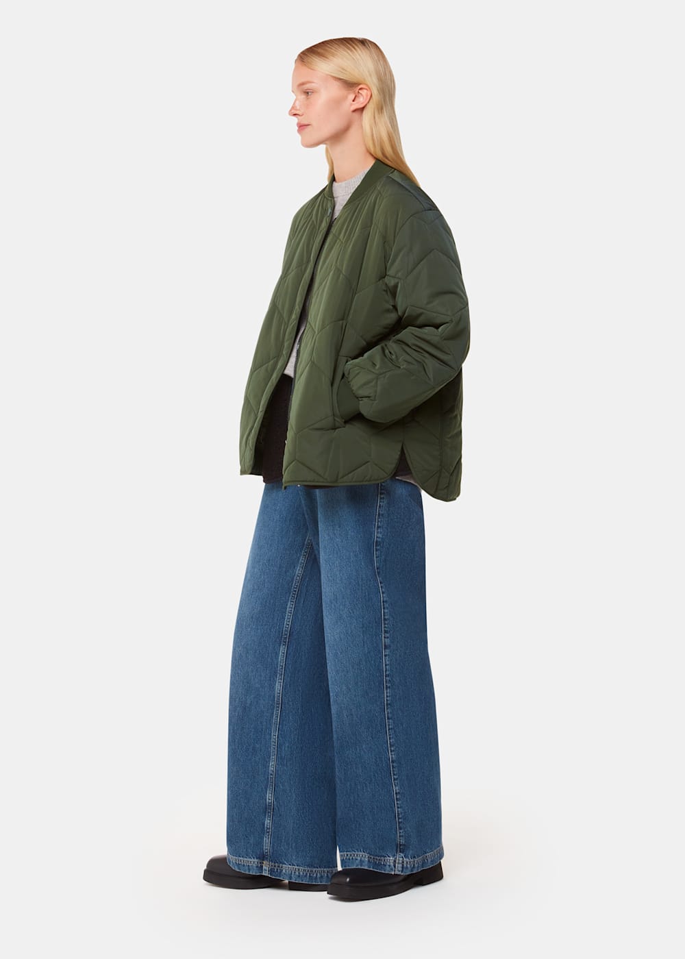 Whistles khaki coat online