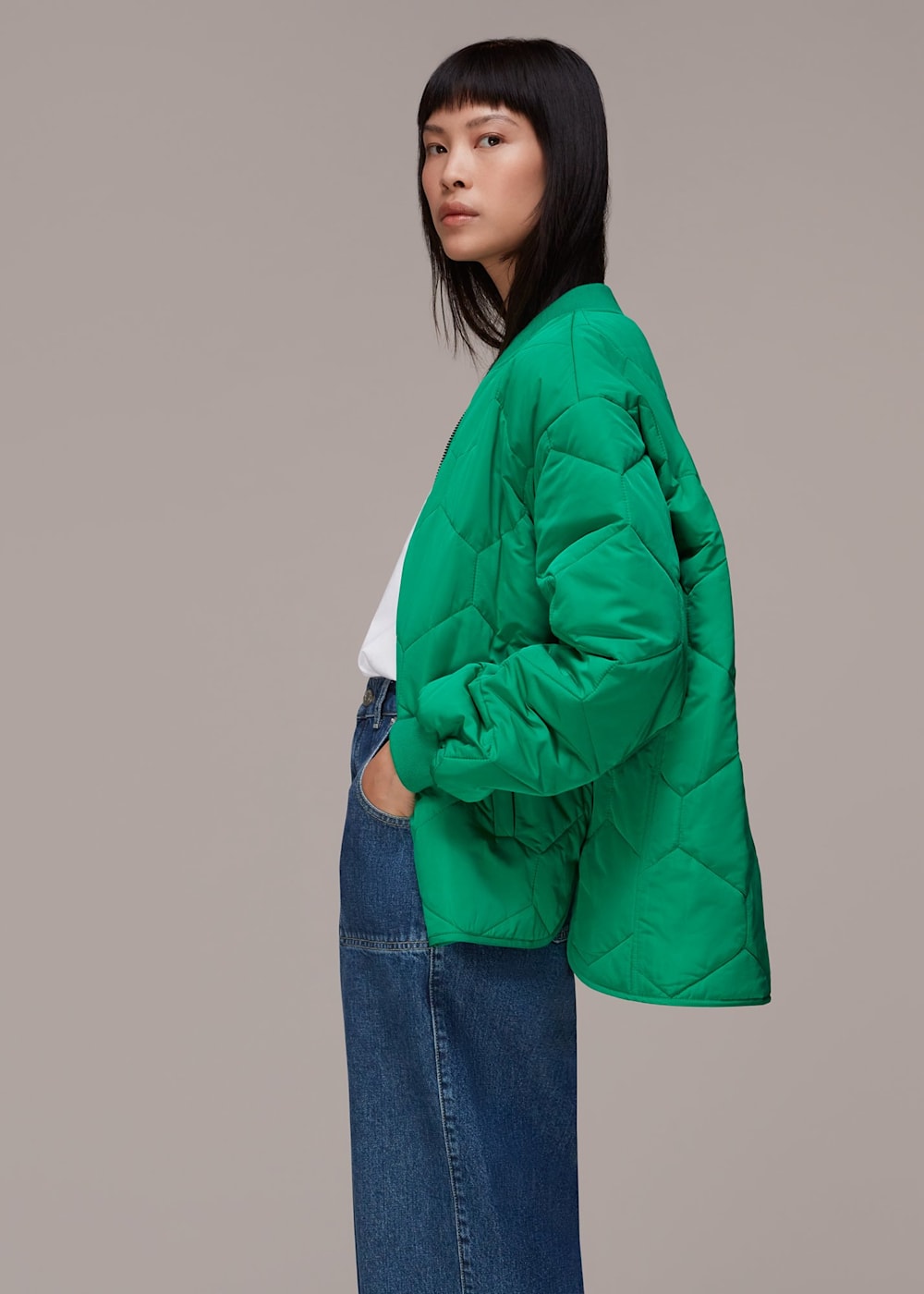 Whistles padded coat cheap