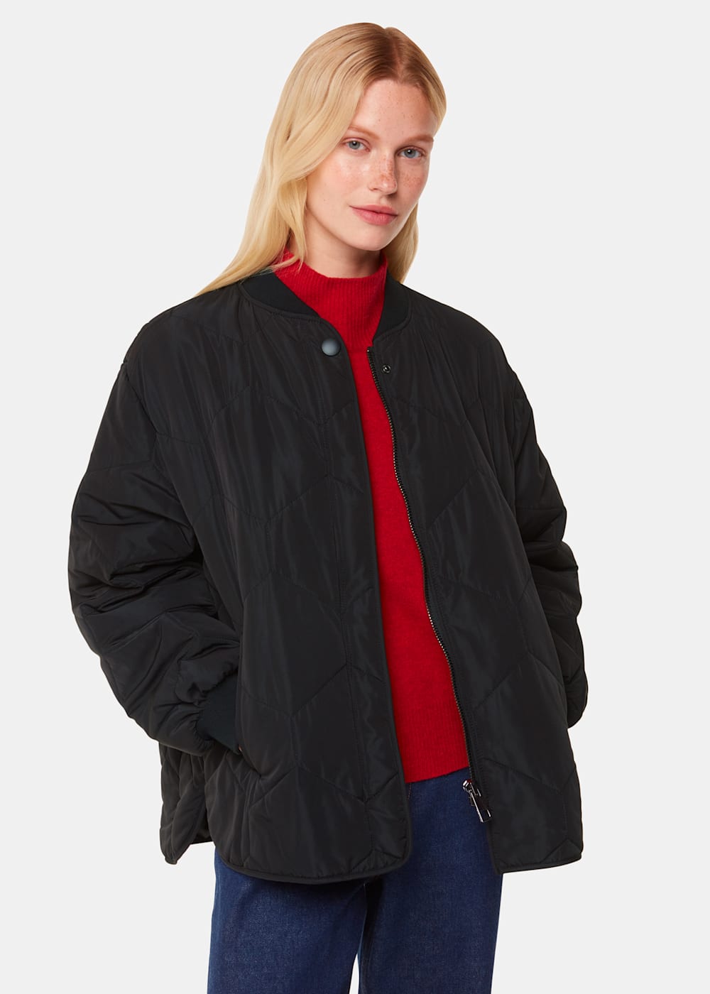 Ida Short Quilted Coat Khaki Ida Short Quilted Coat Khaki