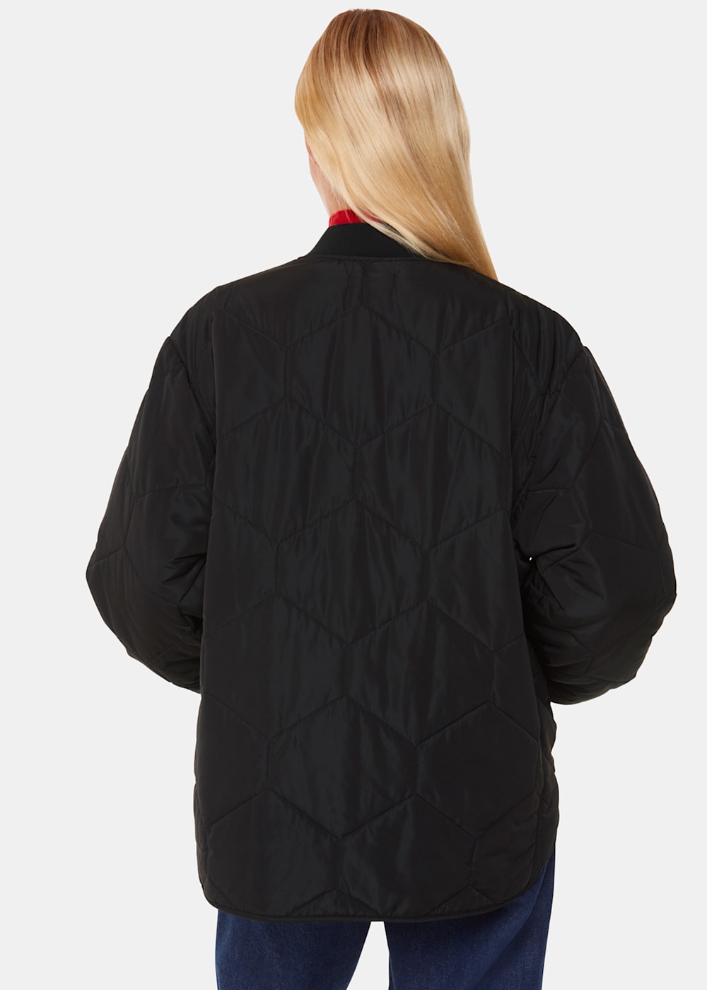 Ida Short Quilted Coat Black Ida Short Quilted Coat Black