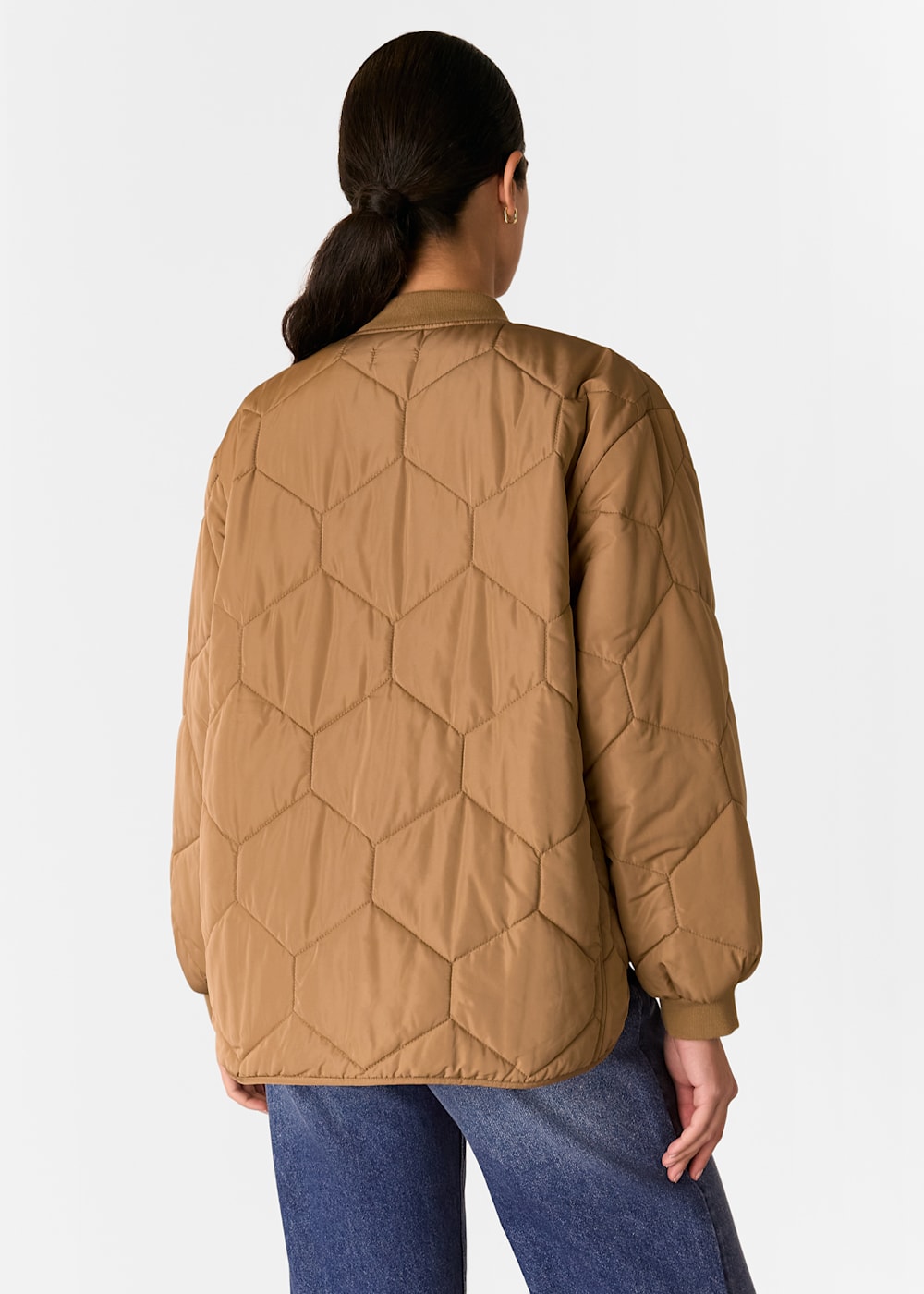 Short camel jacket cheap