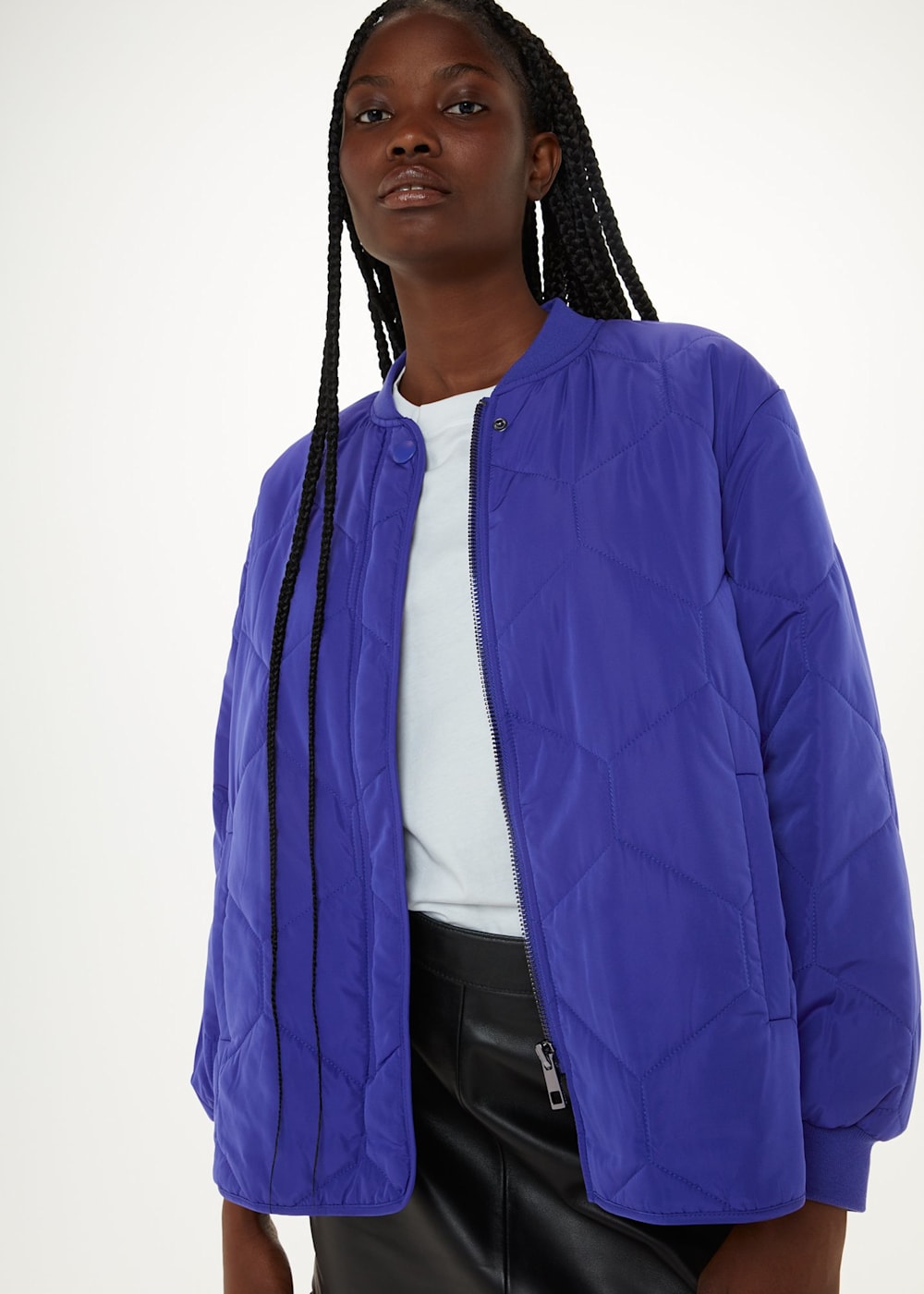 Short quilted coat hot sale