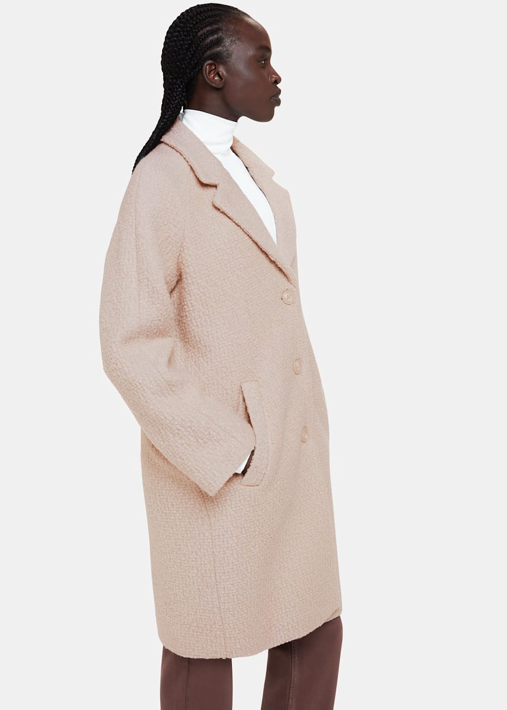 Relaxed wool coat discount