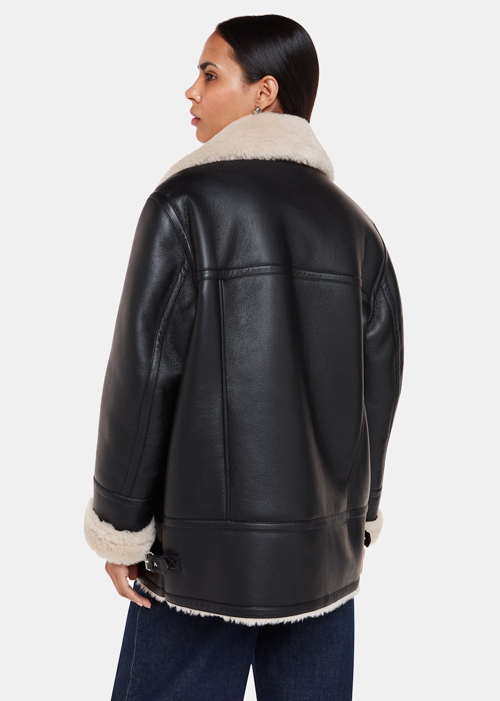 Faux fur aviator 2025