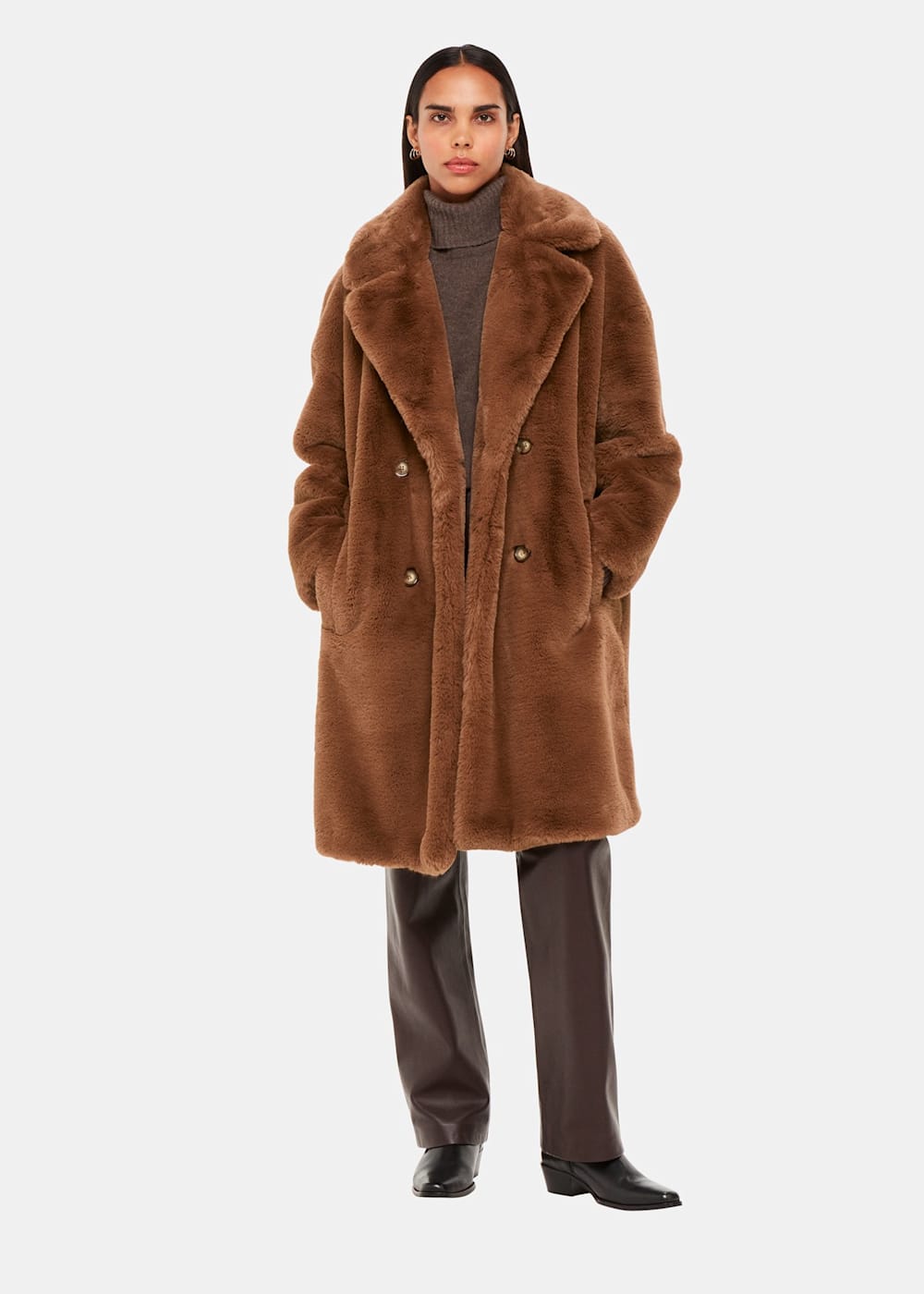 Whistles ultimate teddy coat deals