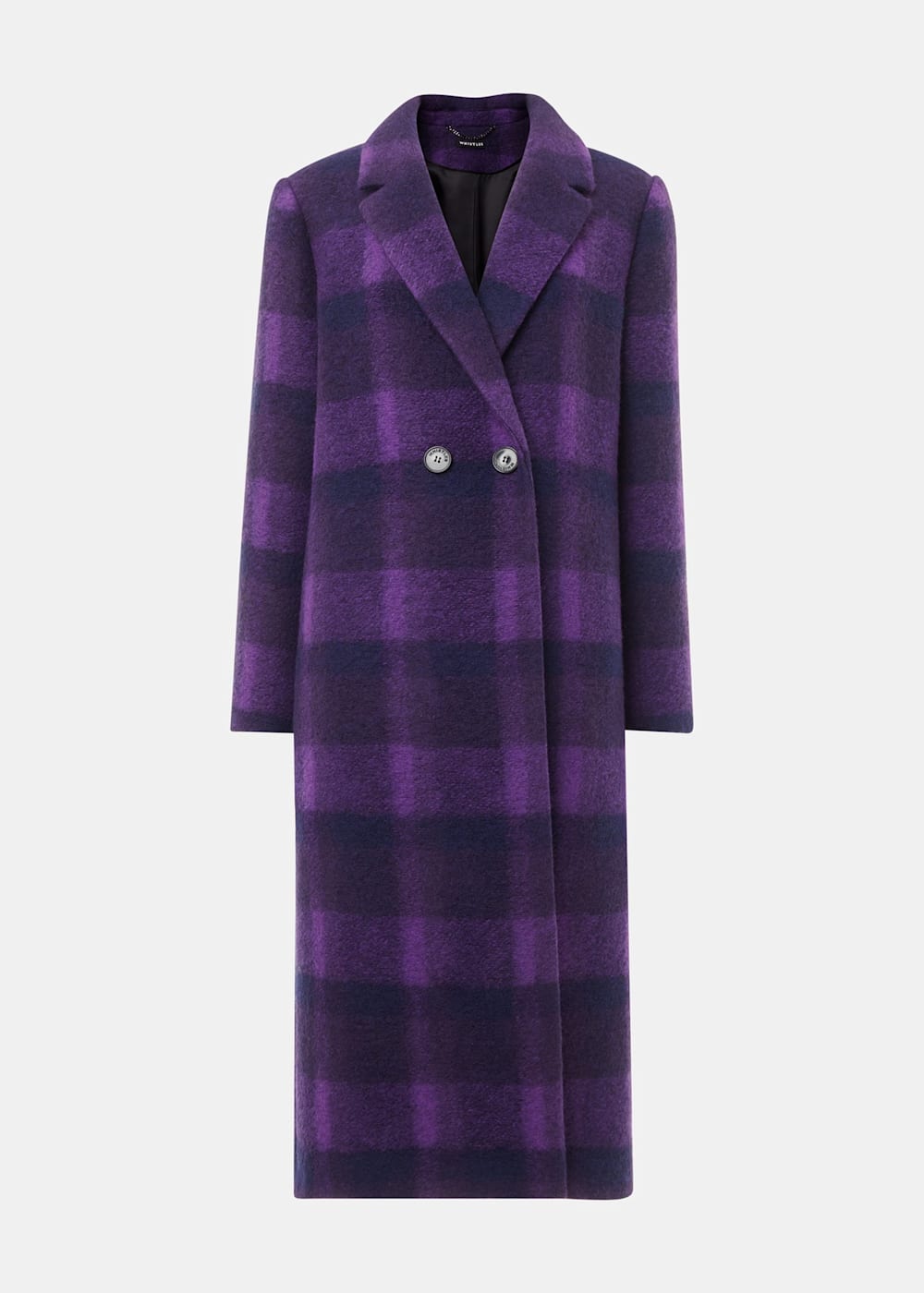 Whistles check trench coat online