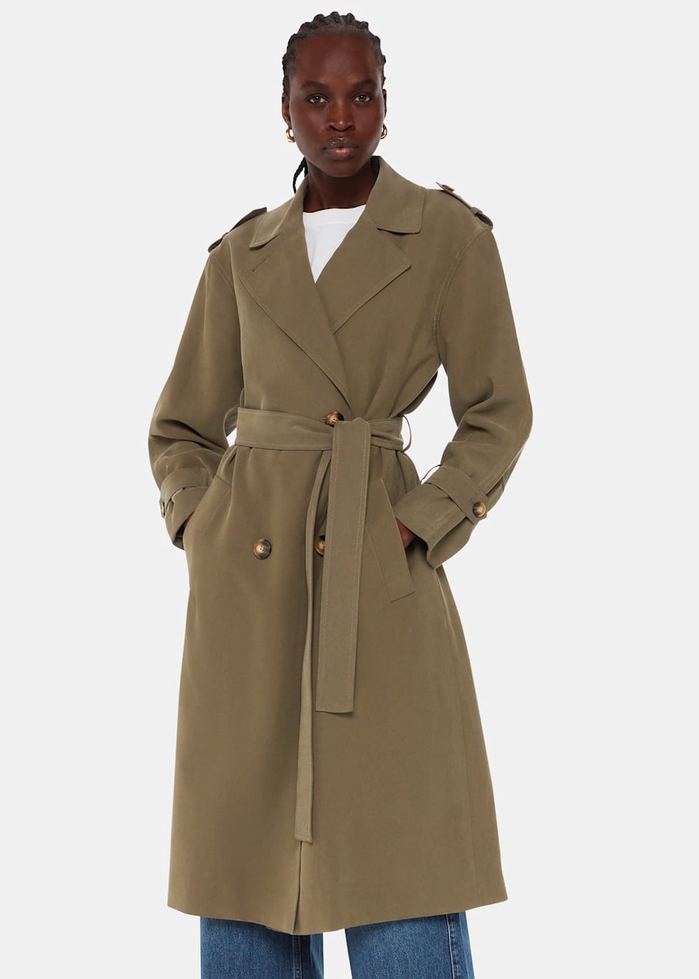 Khaki coatigan clearance