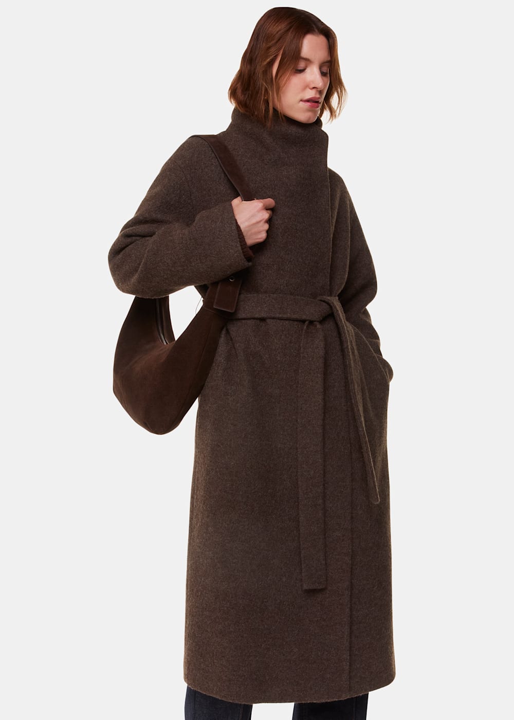 Overcoat funnel neck deals