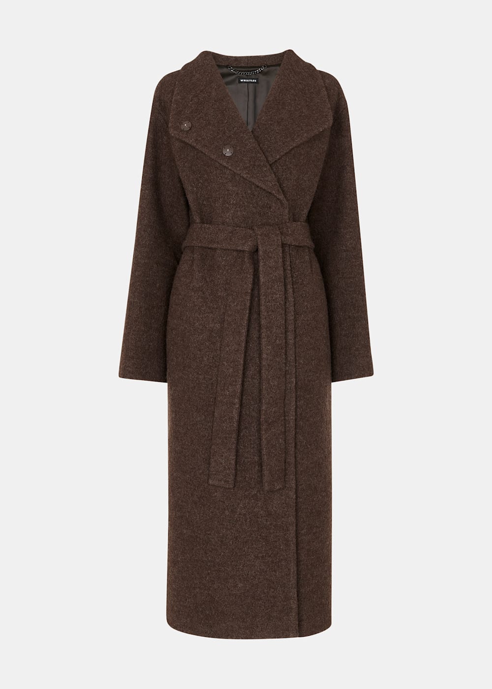 Whistles Morgan Funnel Neck Coat Whistles Morgan Funnel Neck Coat