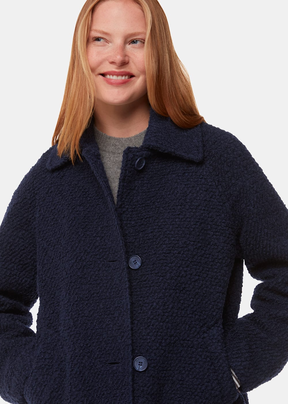 Whistles Romy Boucle Coat Whistles Romy Boucle Coat