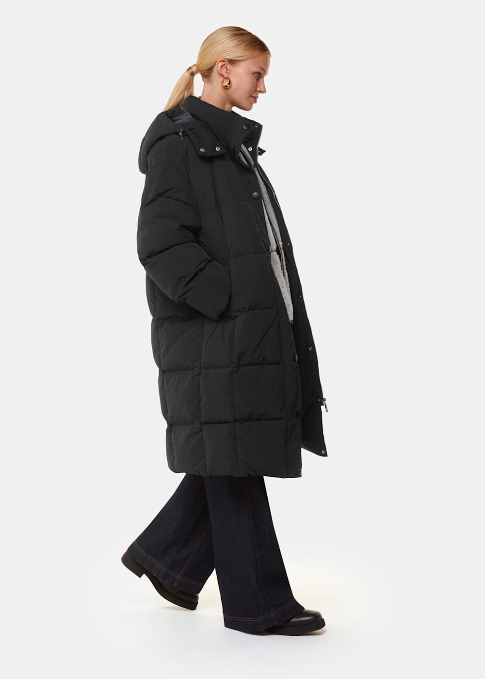 Per una padded coat clearance