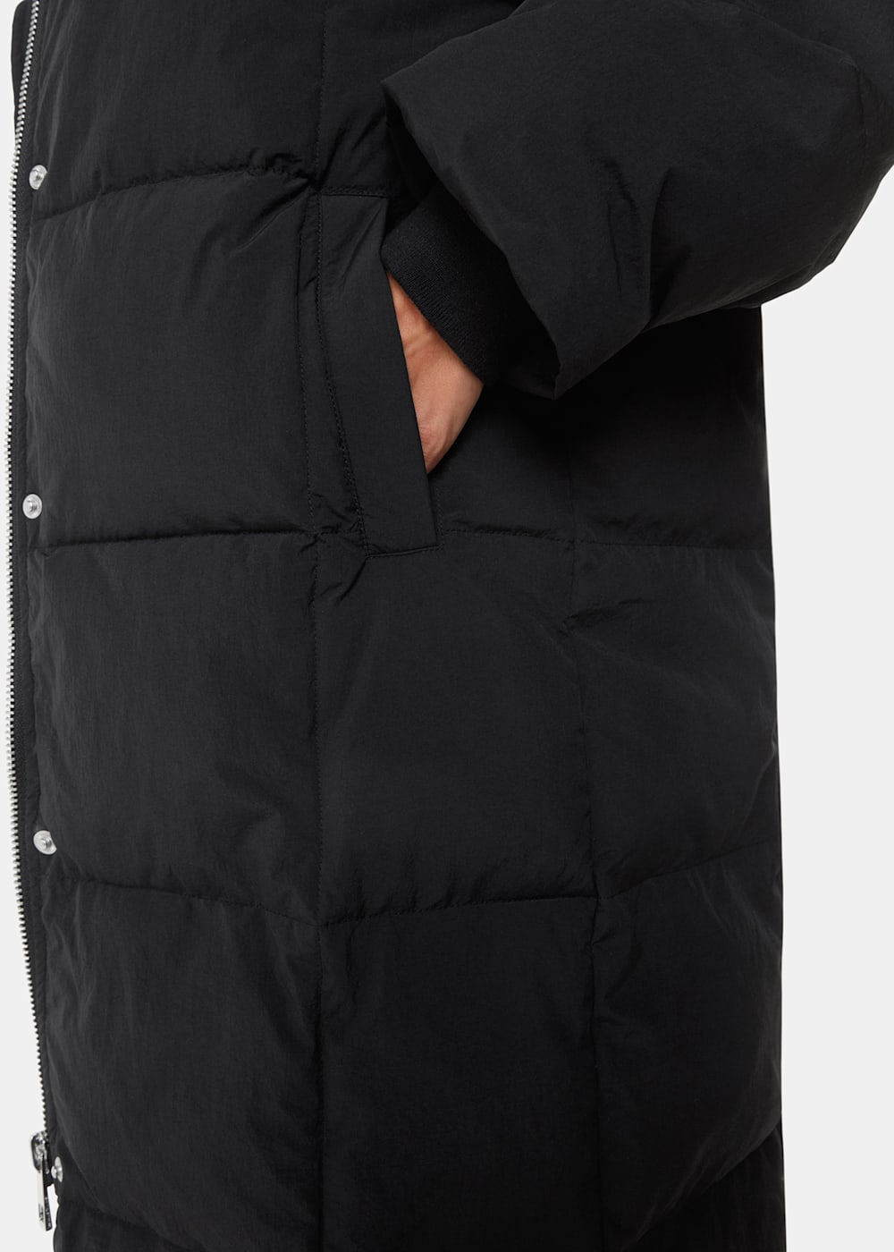 Puffa coat black new arrivals