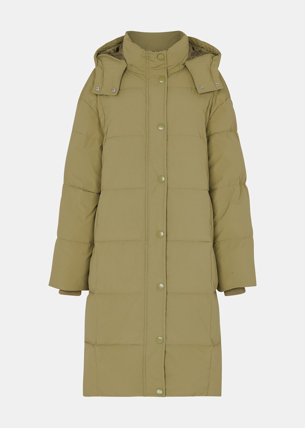 Khaki Una Puffa Coat WHISTLES Whistles UK