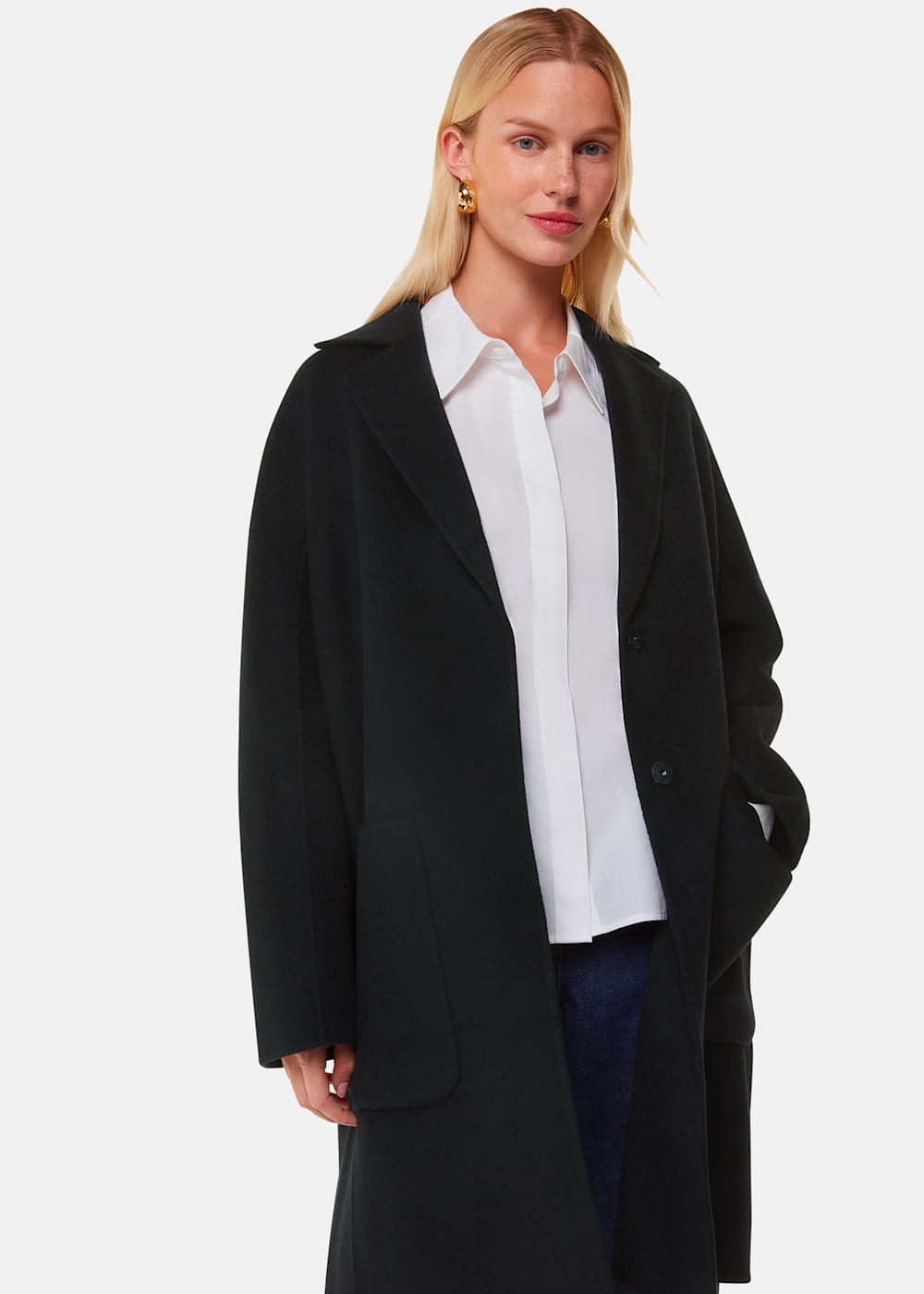 Whistles cassie parka shop