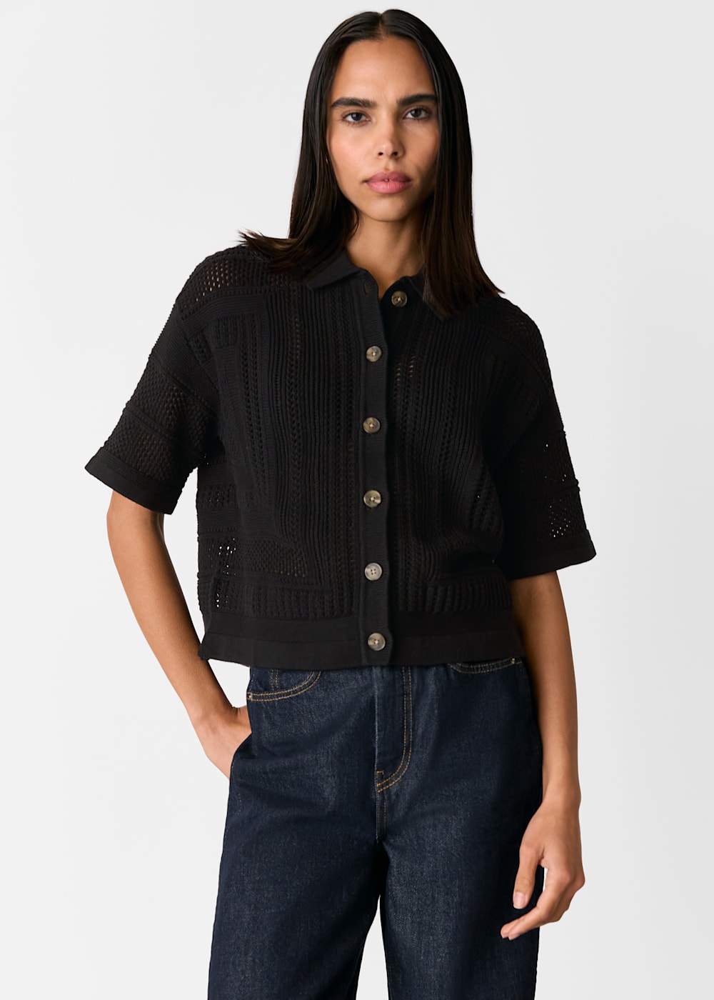 whistles-crochet-knitted-shirt whistles-crochet-knitted-shirt