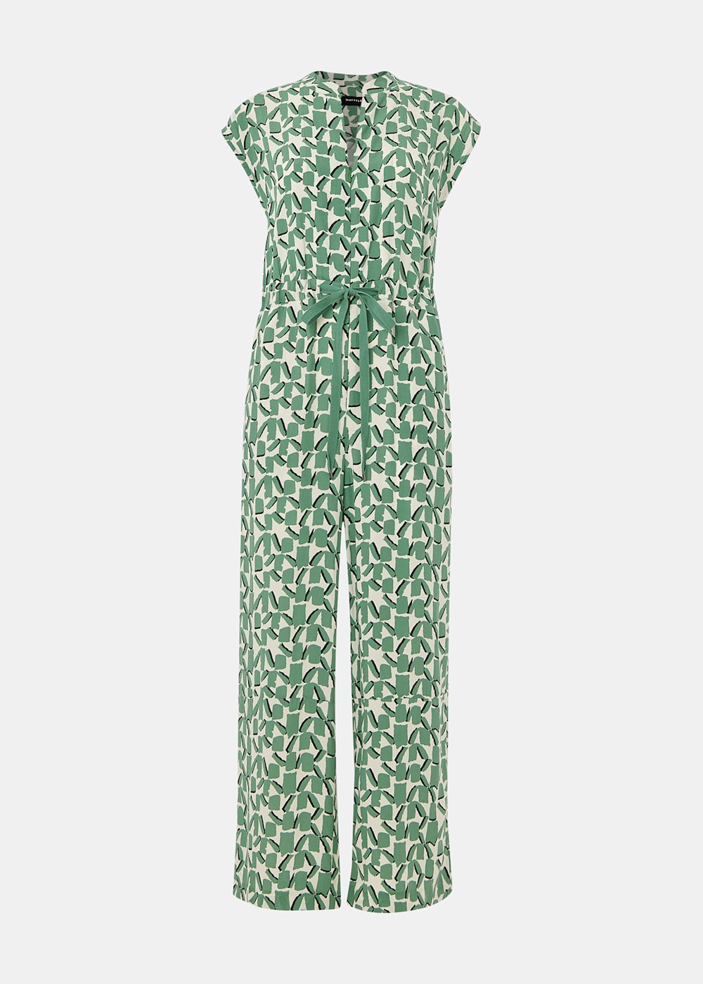 Whistles Abstract Squares Jumpsuit Whistles Abstract Squares Jumpsuit