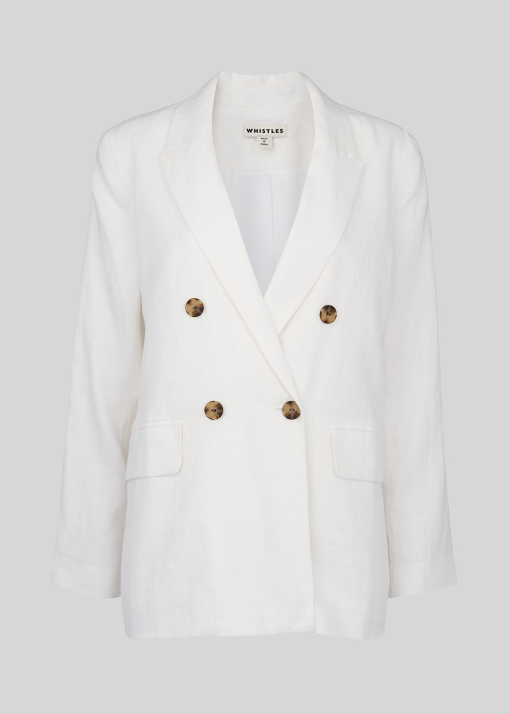 Whistles linen blazer on sale