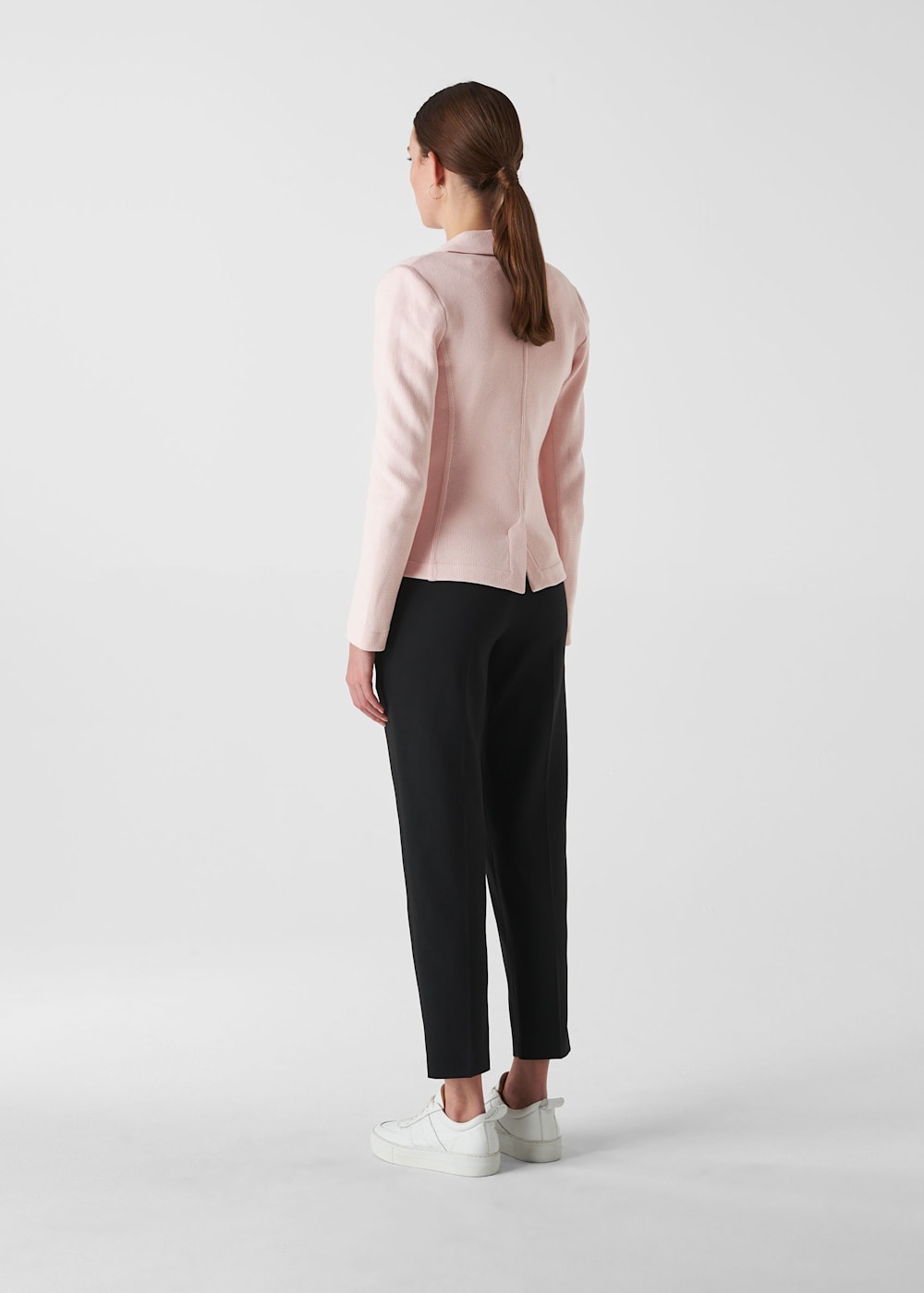 Whistles pink jersey jacket online