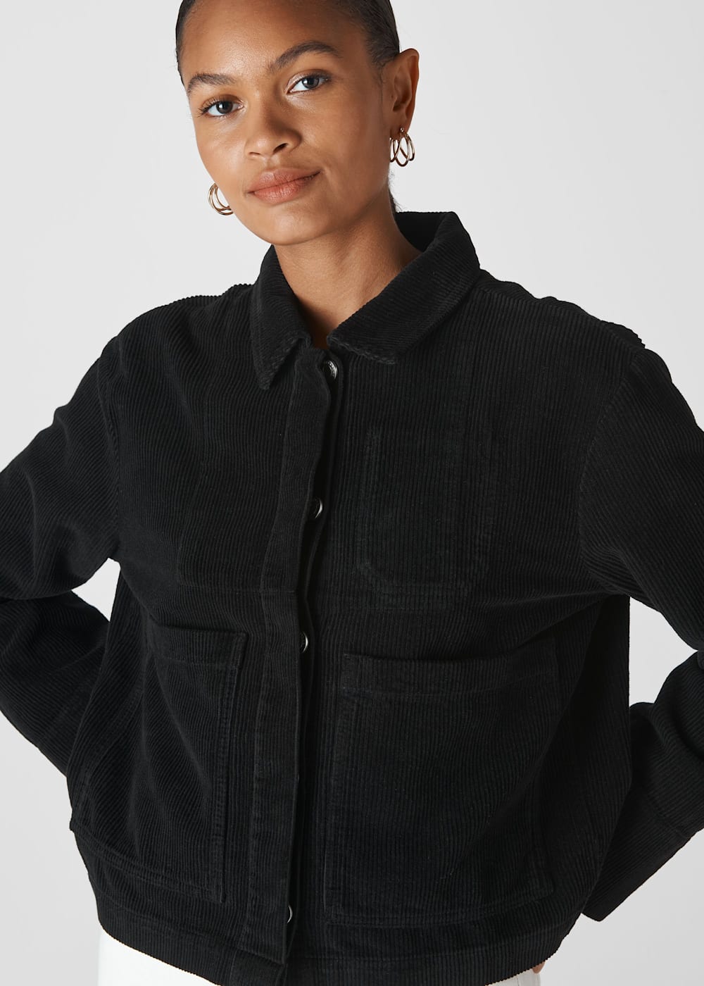 Cord black jacket hotsell