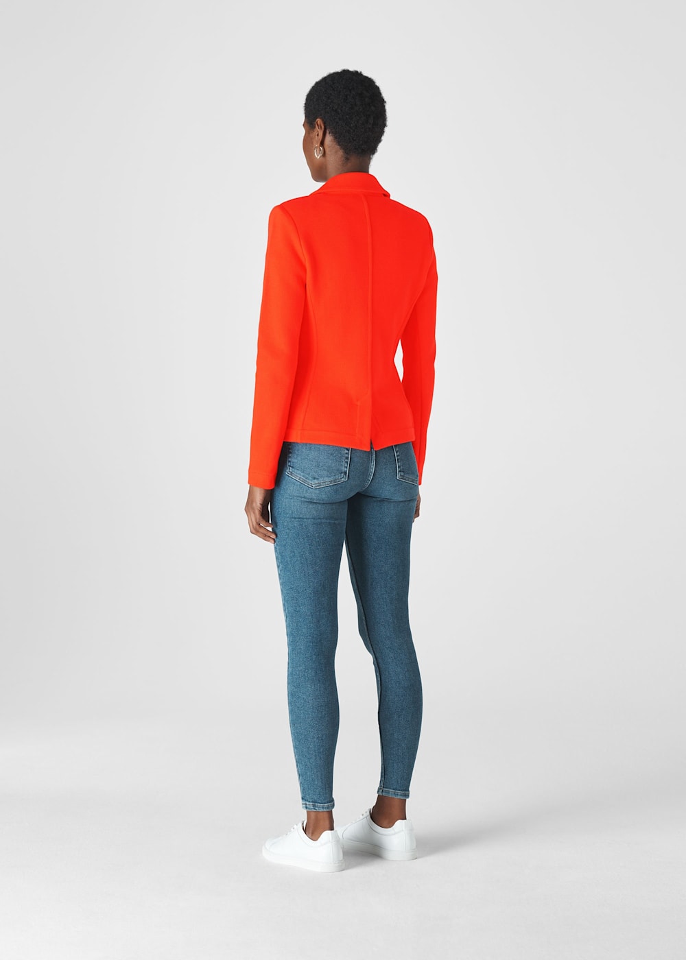 Red jersey jacket online