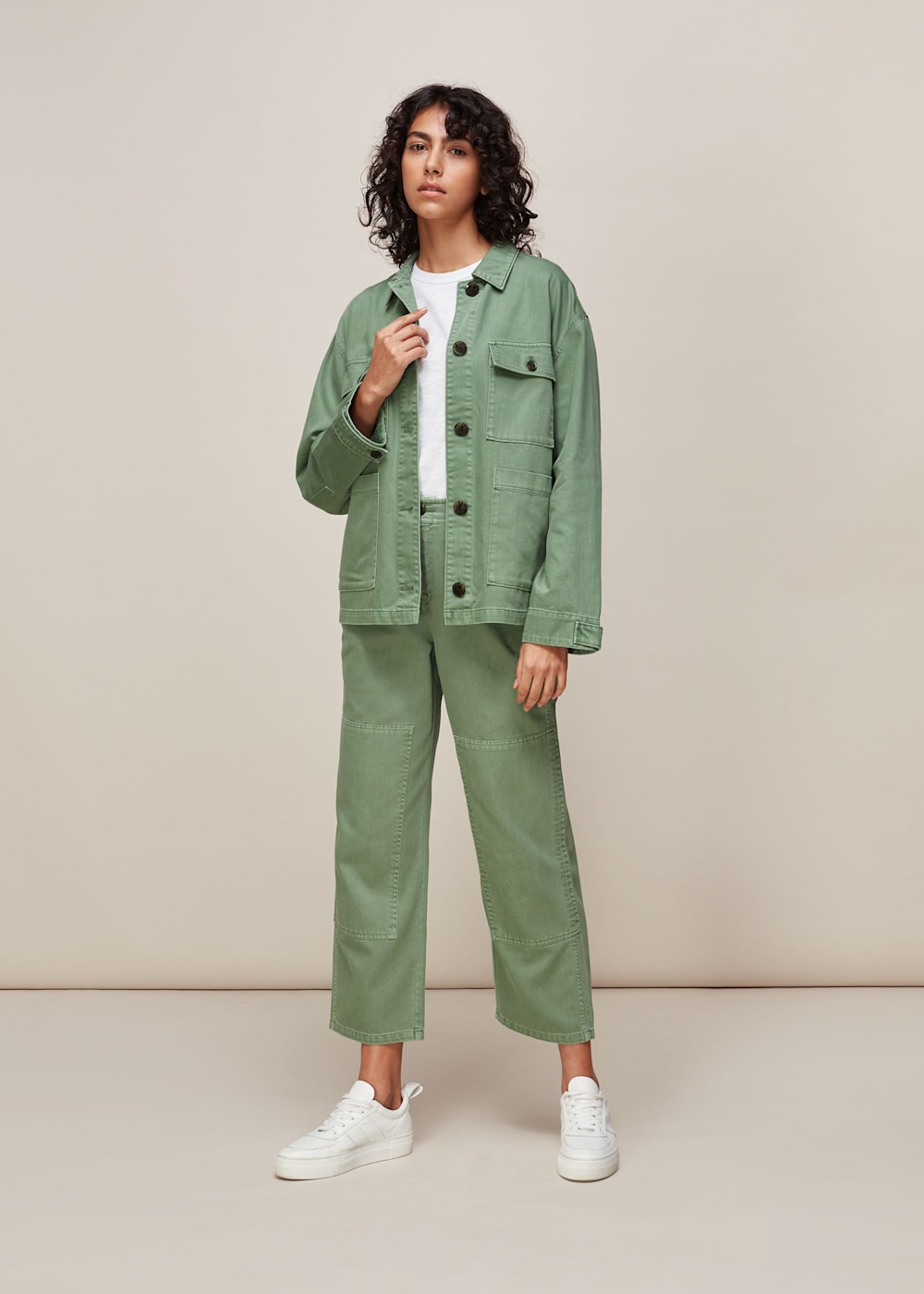 Pale Green Ultimate Utility Jacket WHISTLES Whistles US