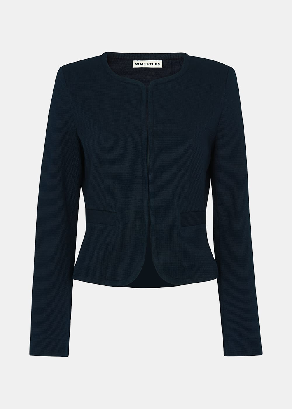 Whistles navy jacket clearance