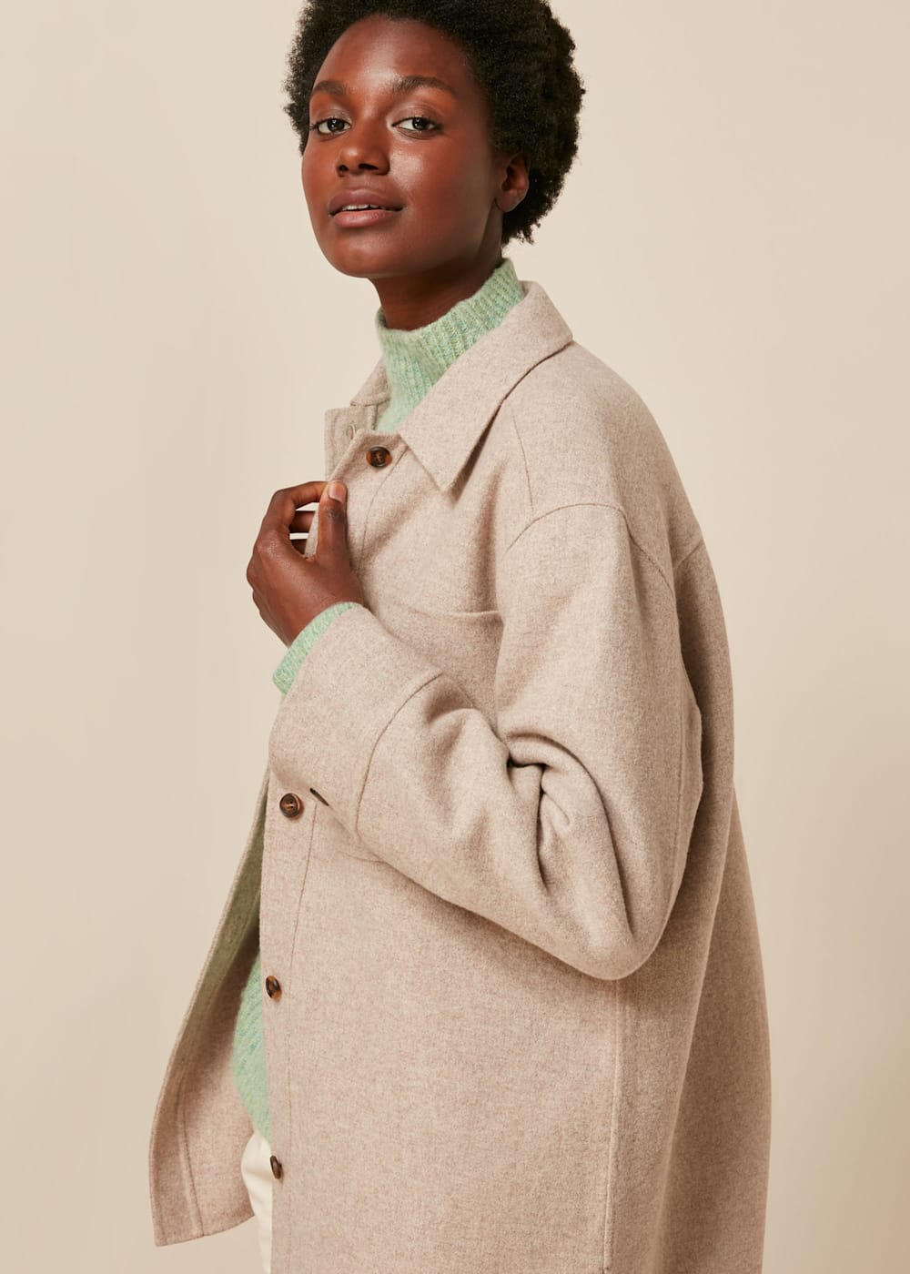 Wool over shirt shop