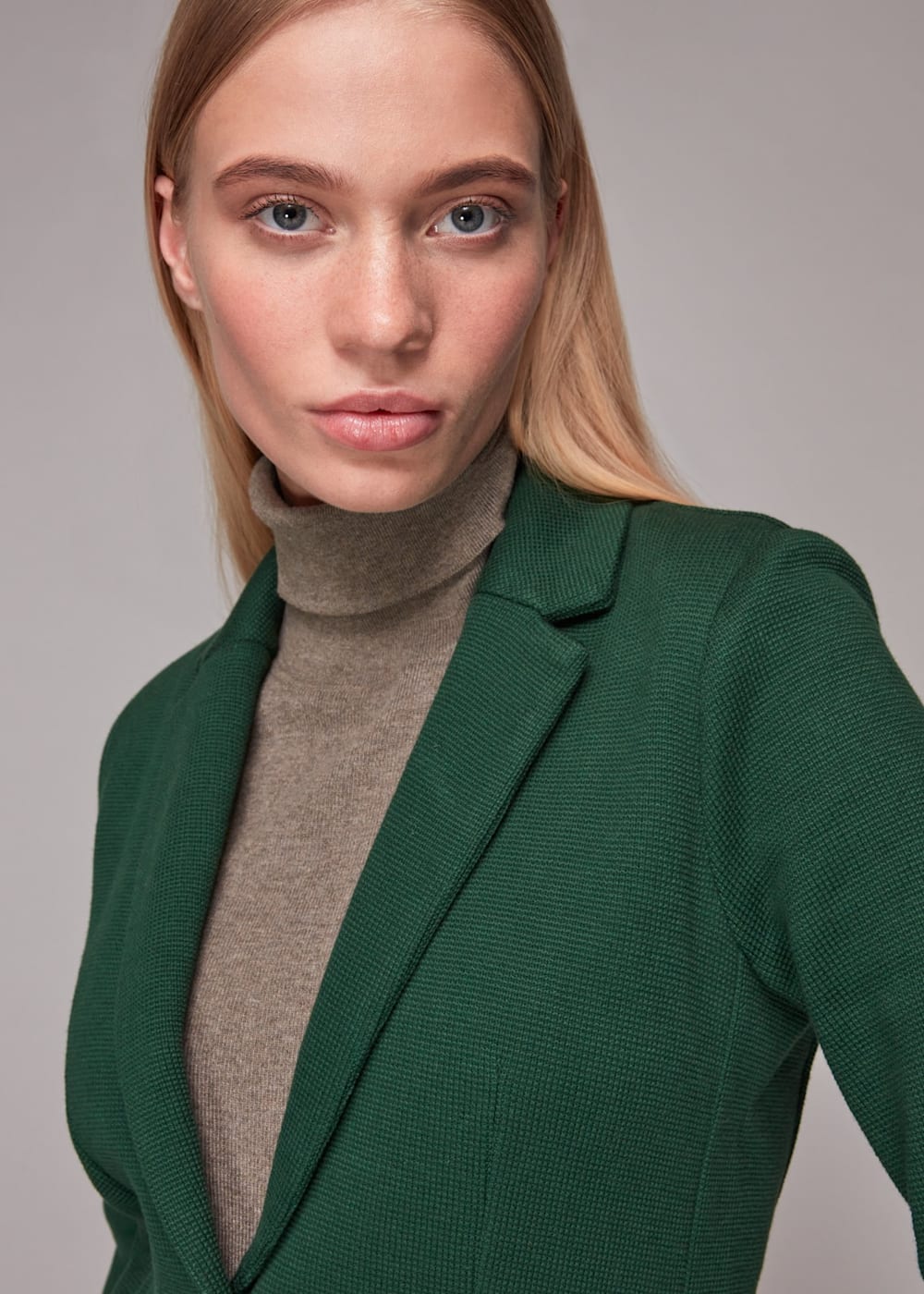 Whistles slim jersey jacket burgundy online