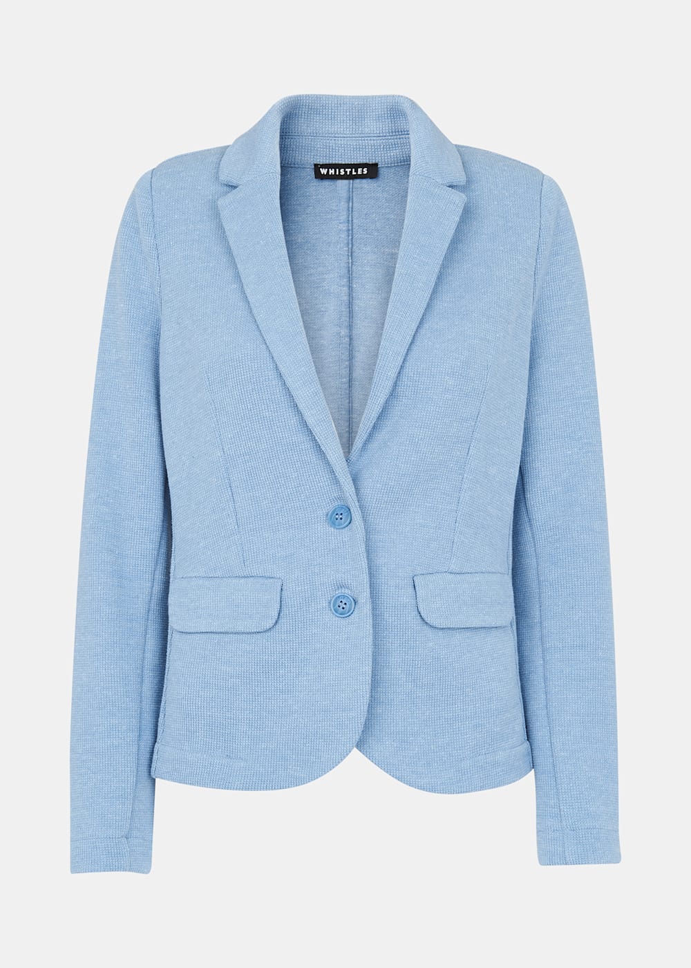 Whistles slim jersey jacket navy 2025