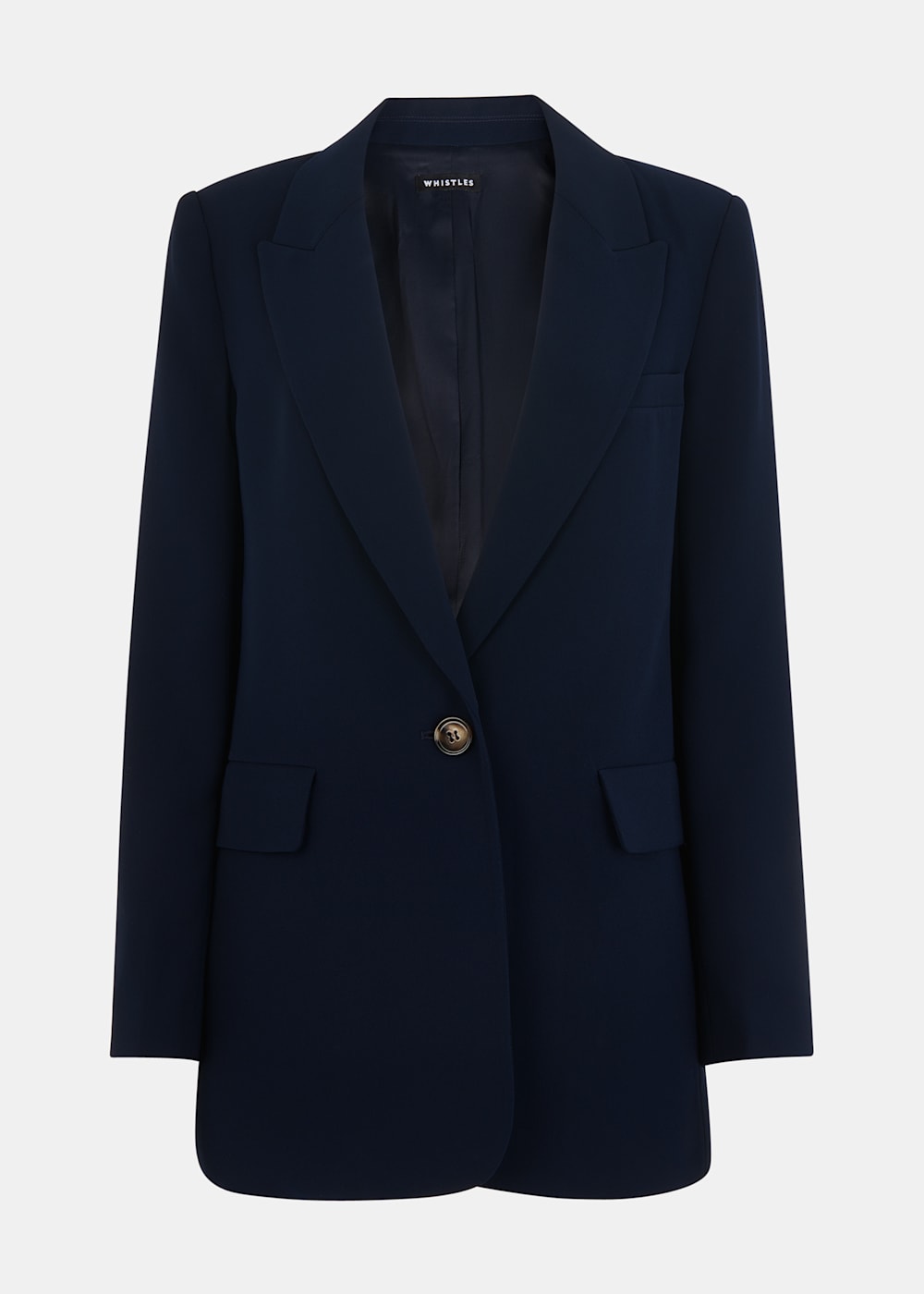 Navy blue boyfriend blazer hotsell