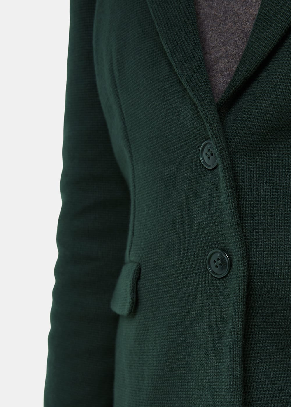 Forest Green Slim Jersey Jacket WHISTLES Whistles UK