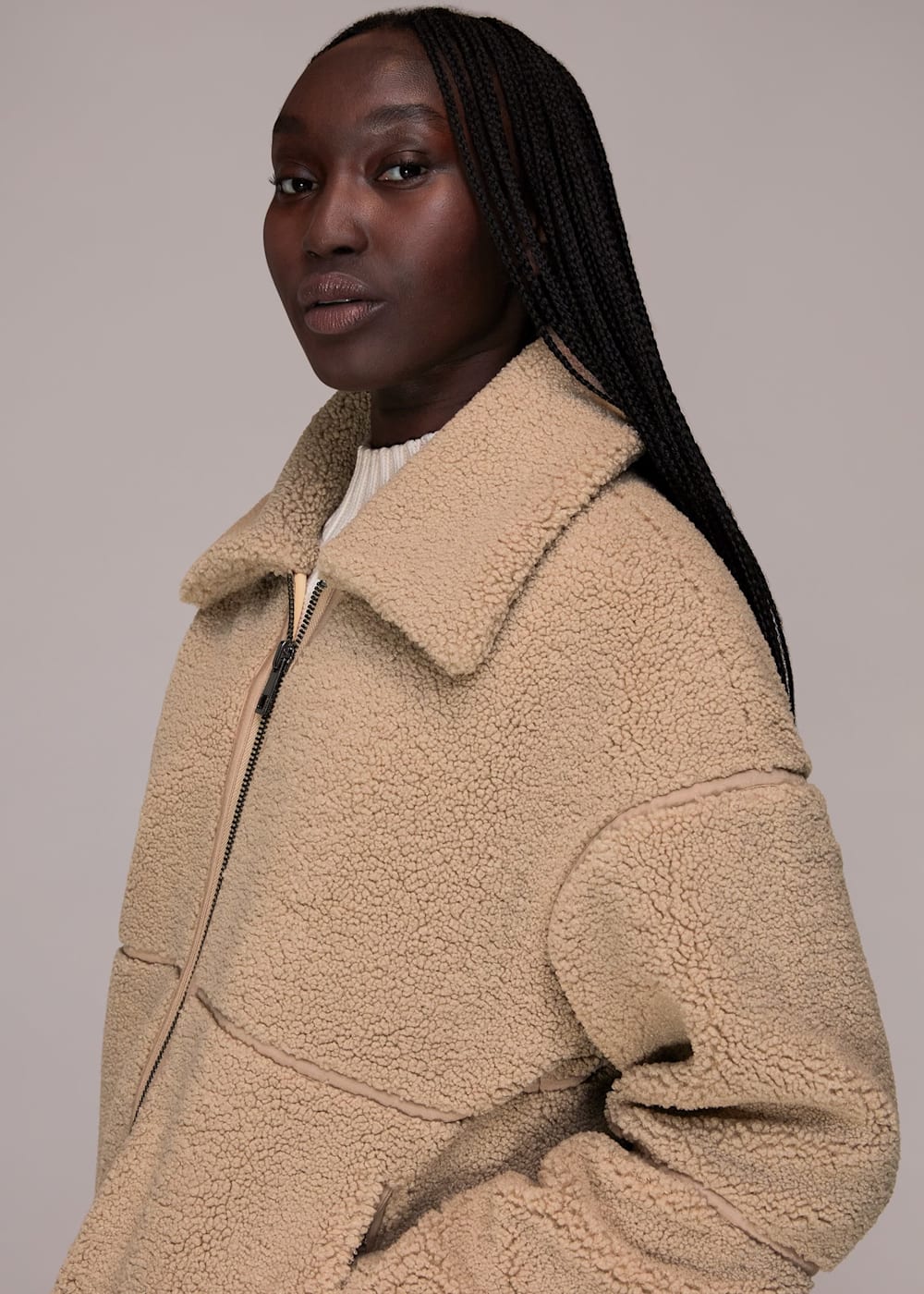 Zip front fleece 2025